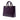 Purple Dior Large Patent Cannage Lady Dior Satchel