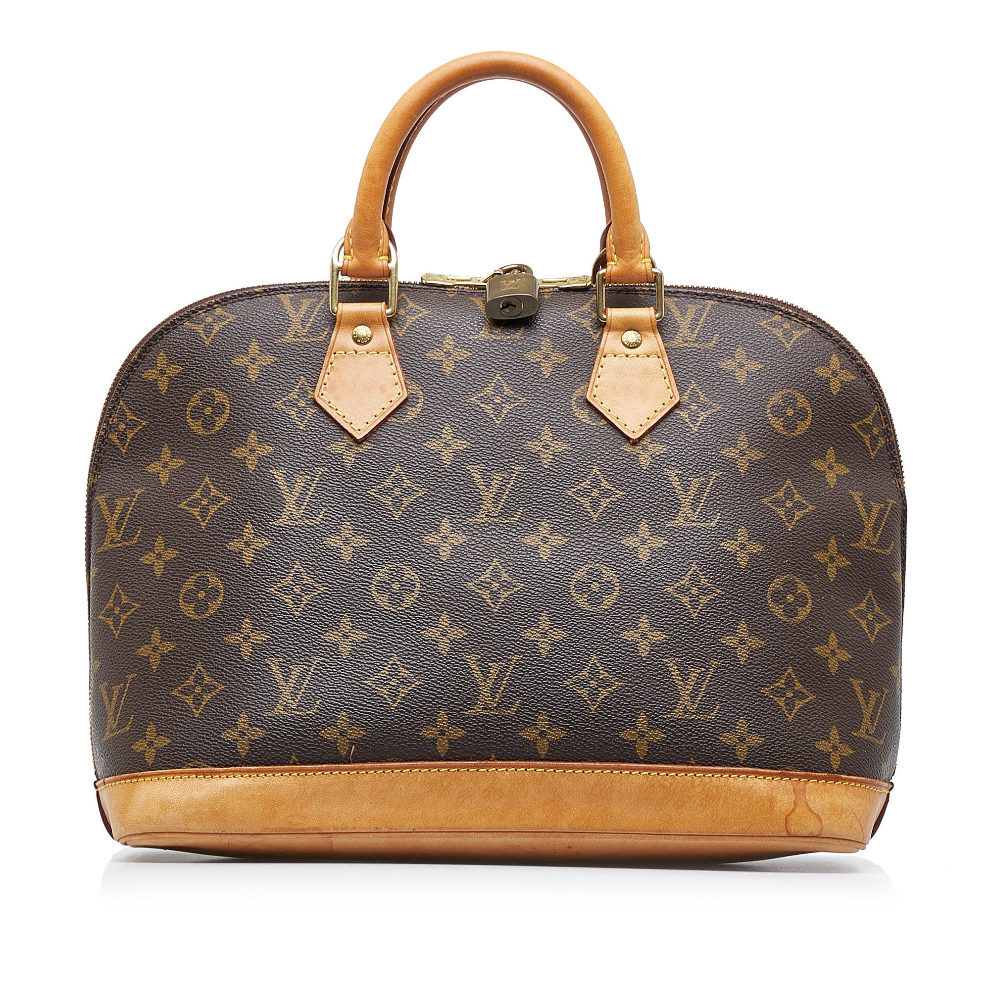 Brown Louis Vuitton Monogram Alma PM Handbag – Designer Revival