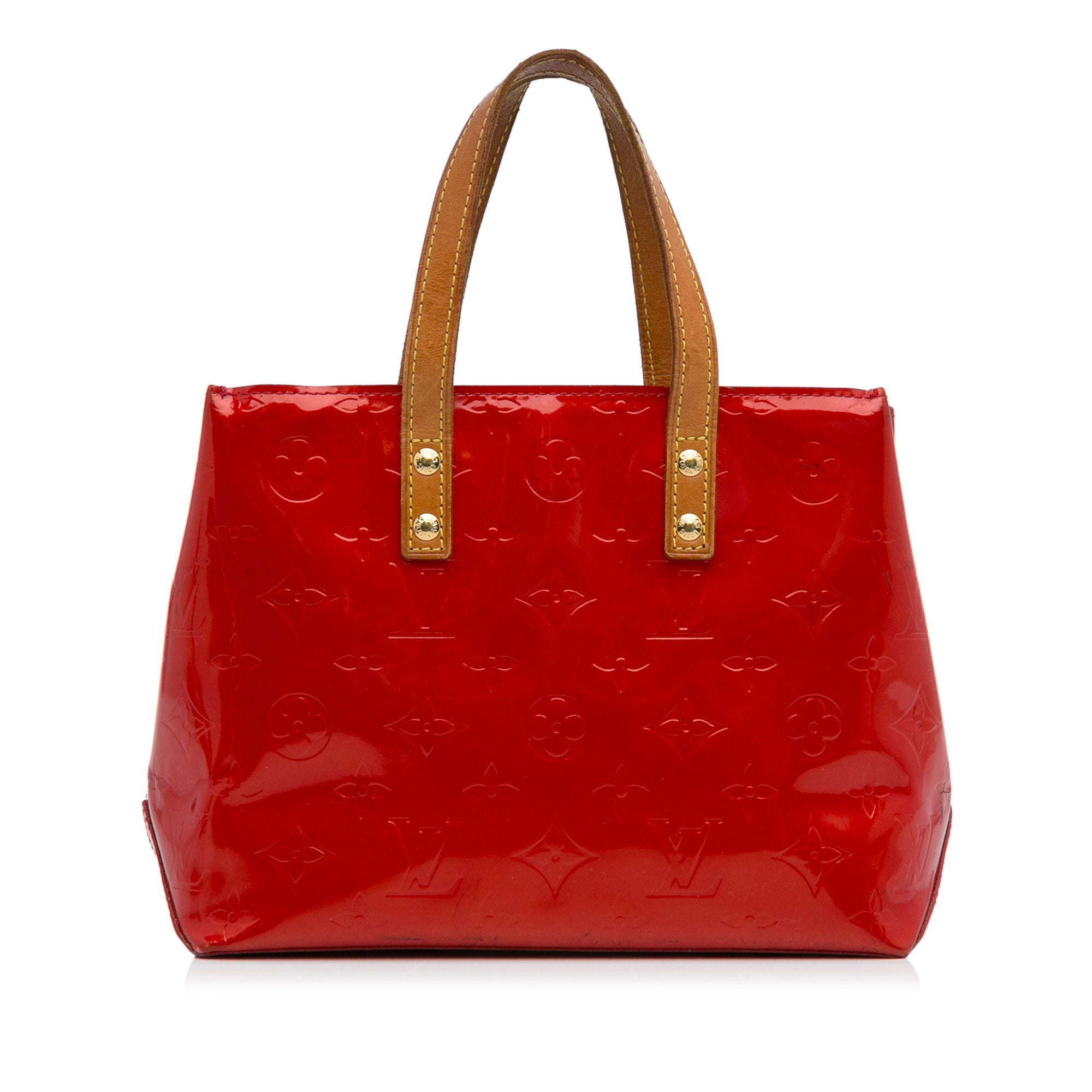 louis vuitton patent leather red