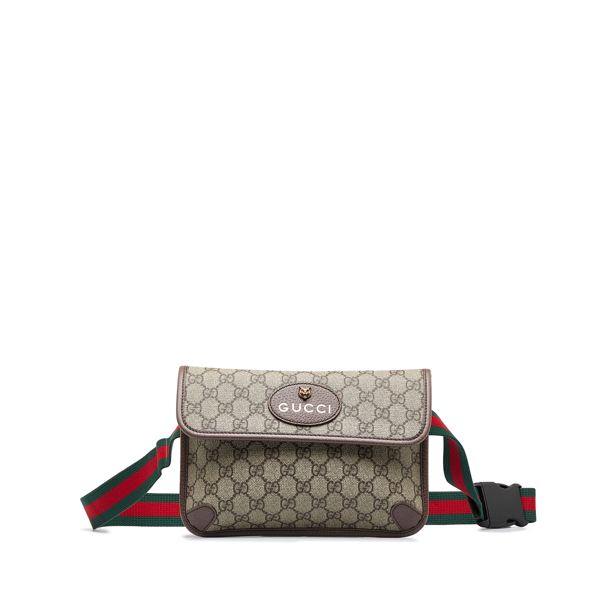 Authenticated Used Gucci Waist Pouch Body Bag GUCCI Backpack Belt
