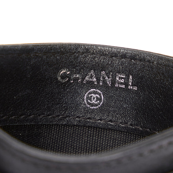 Chanel Pochette ceinture clutch-belt in black quilted leather