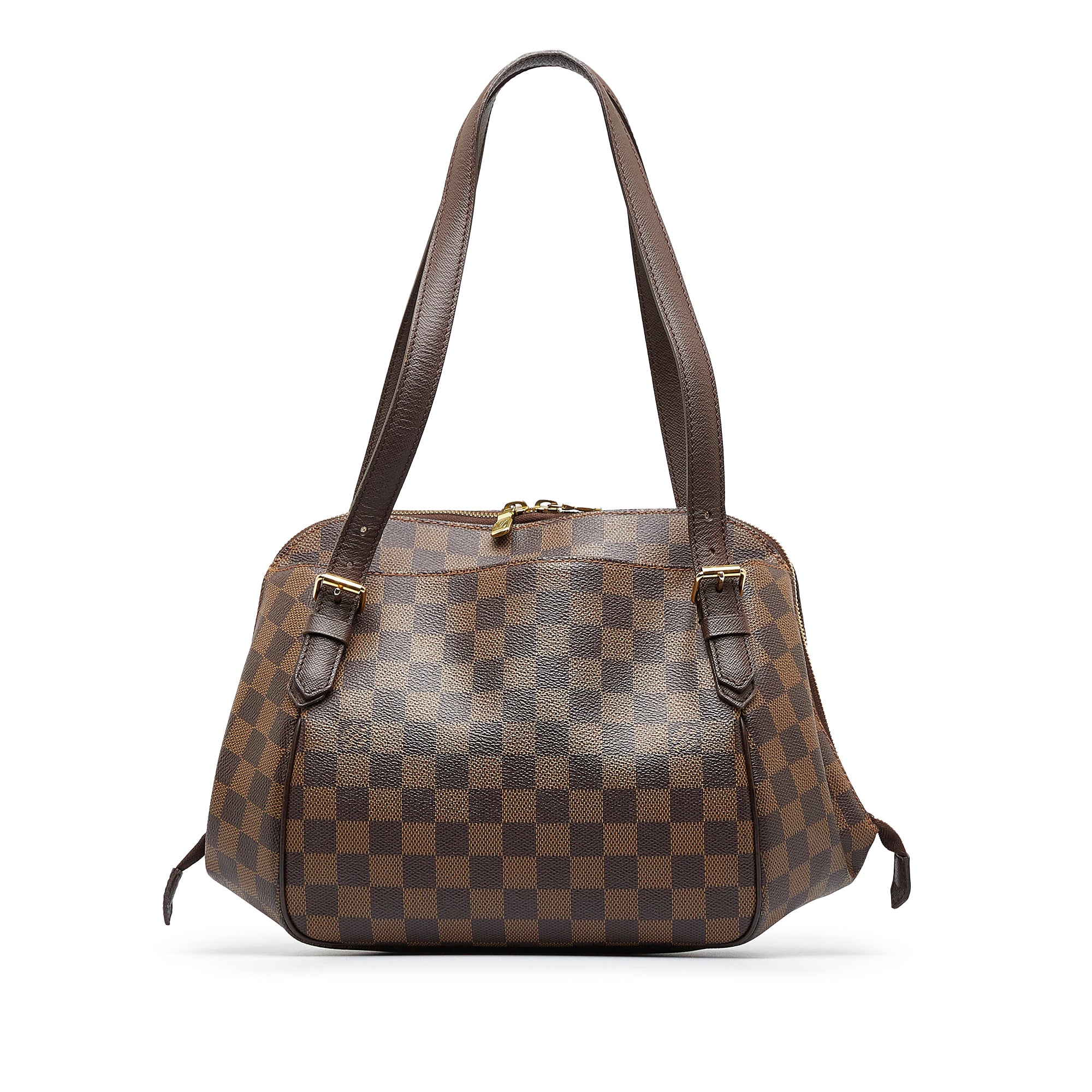 Louis Vuitton Belem MM Handbag in Damier Ebene - Pristine Condition