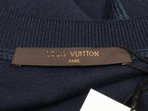 Louis Vuitton America's Cup Tricolor Crewneck Knit Sweater L 2017
