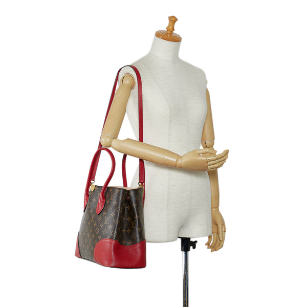 LOUIS VUITTON Flandrin Monogram Canvas Shoulder Handbag-US