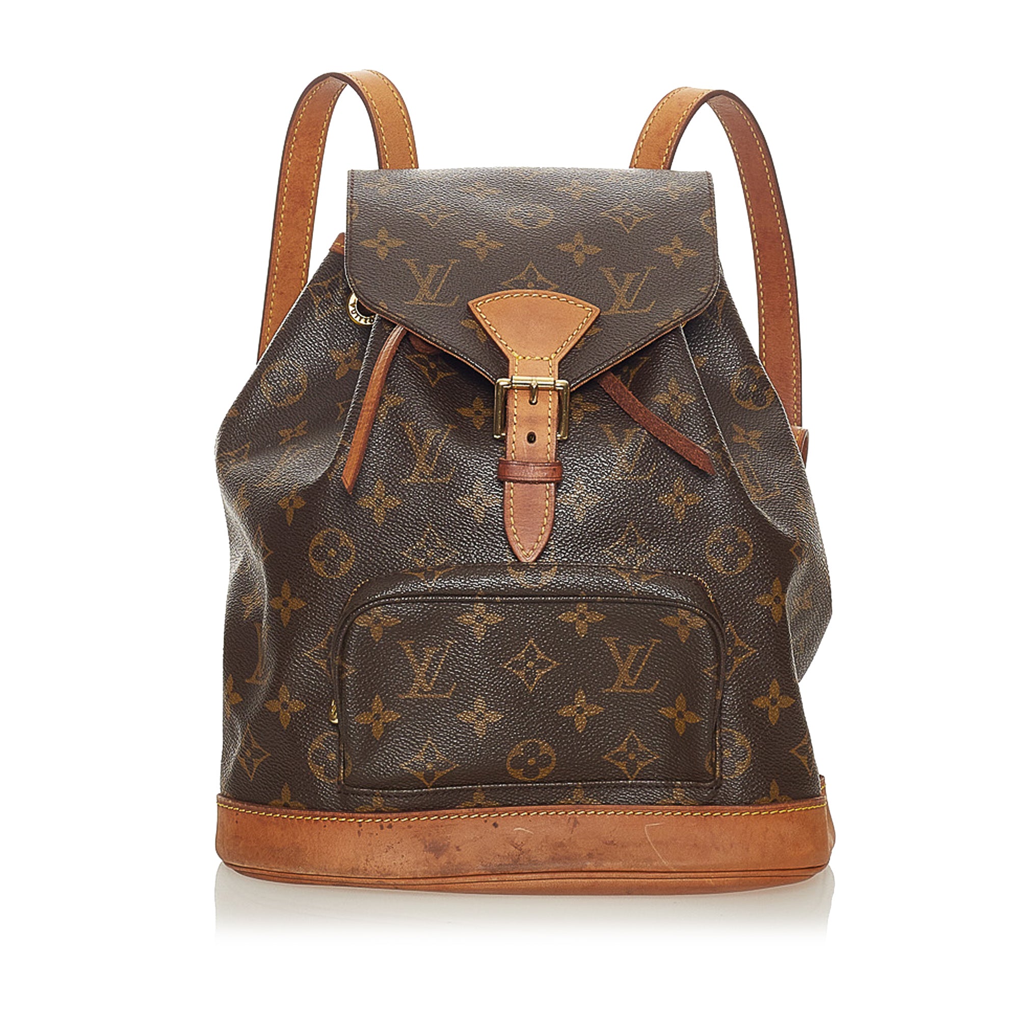 Louis Vuitton, Bags, Louis Vuitton Lv Backpack Bag Montsouris Mm Monogram  Serial Number Sp00