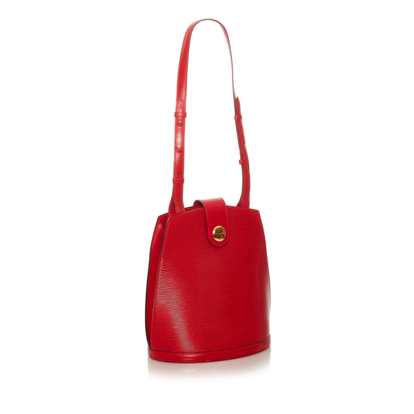 Authentic Louis Vuitton Epi Leather Free Run Red Vintage 
