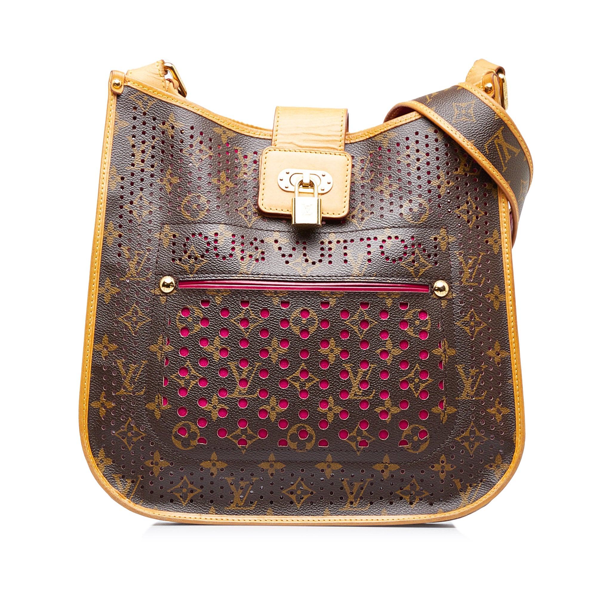 LV Perforated Musette Bag