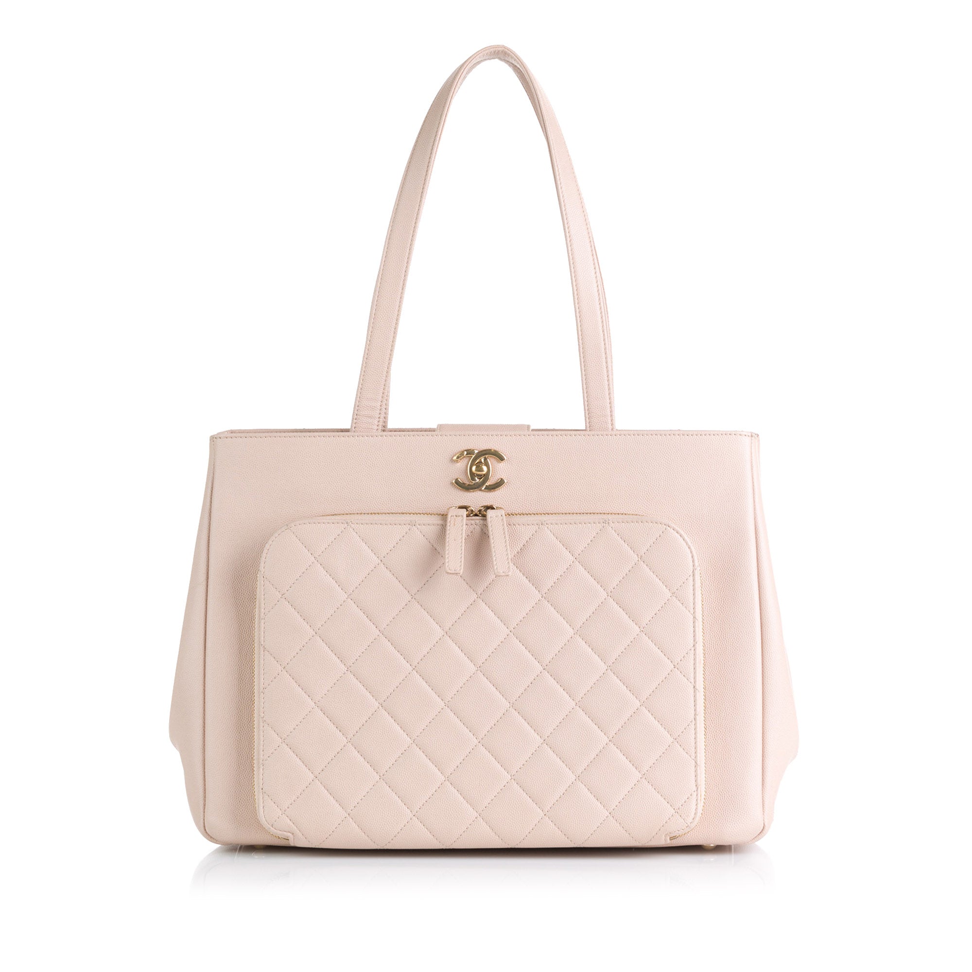 Pink Chanel Business Affinity Shopping Tote – Designer Revival