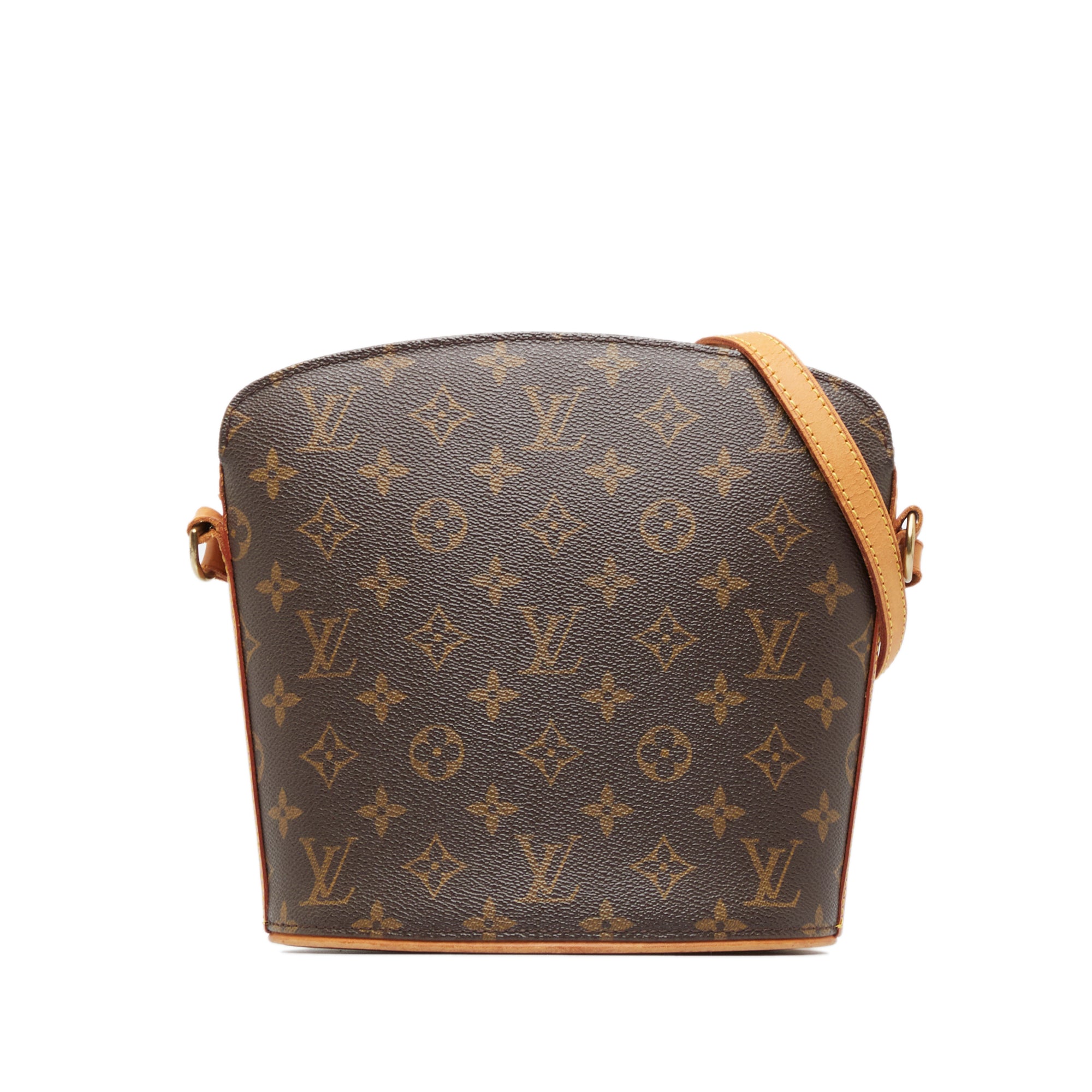 Brown Louis Vuitton Monogram Drouot Crossbody Bag – Designer Revival