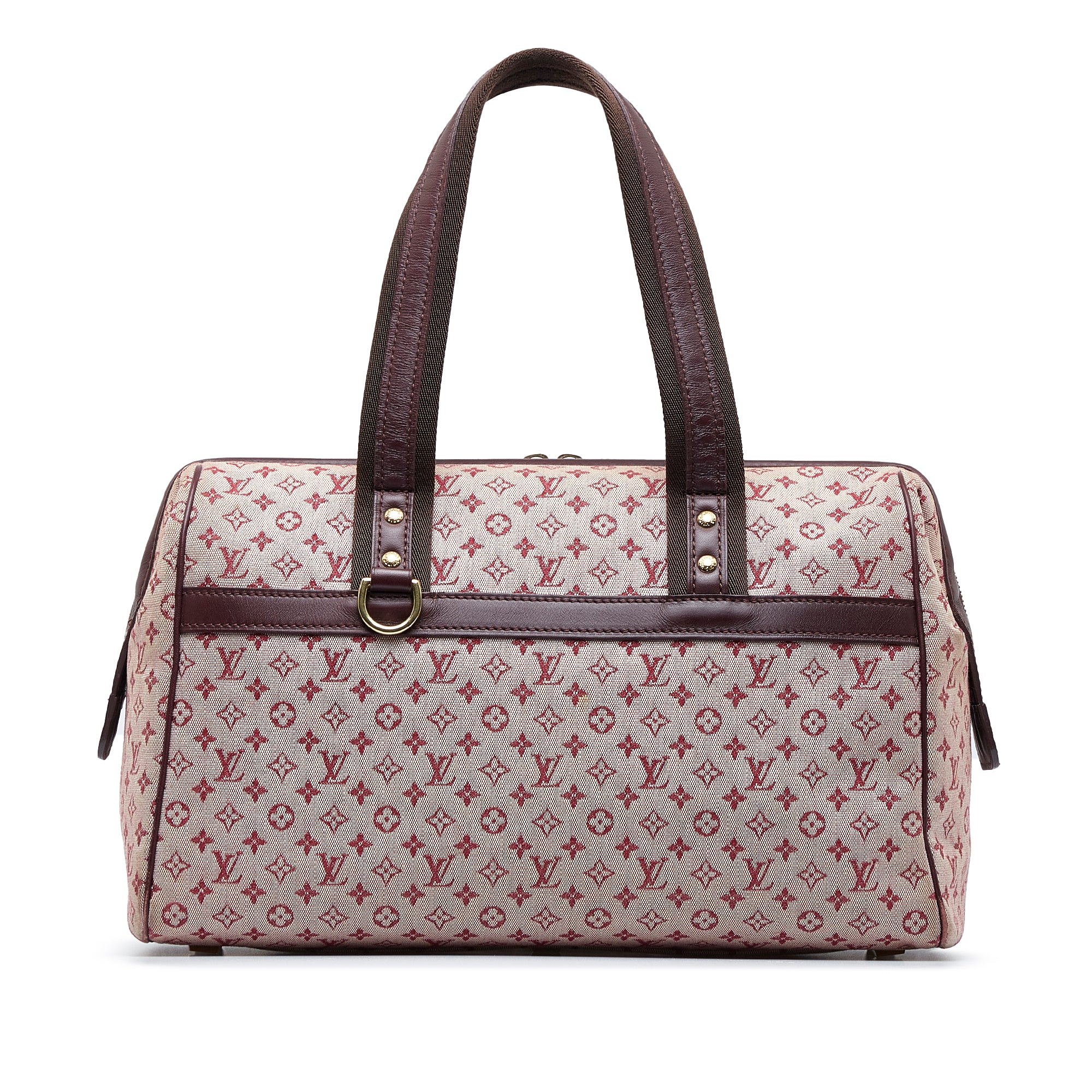 Red Louis Vuitton Monogram Mini Lin Josephine GM Handbag