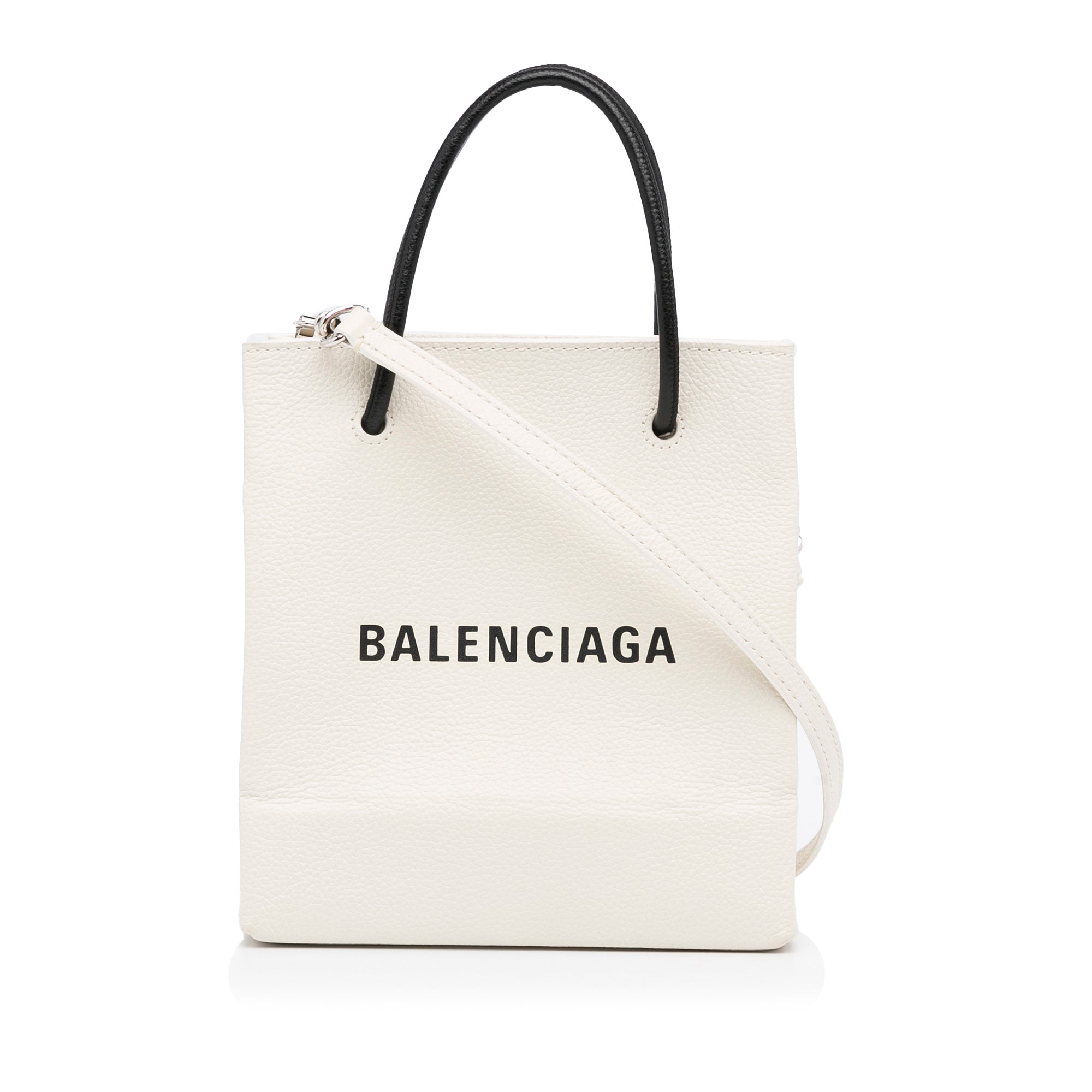 Balenciaga - Authenticated Handbag - Leather Black Plain for Women, Very Good Condition