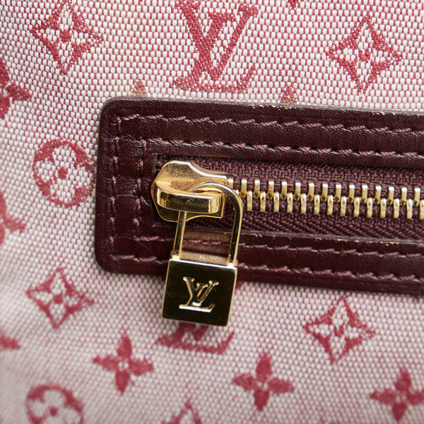 Louis Vuitton Mini Lin Cherry Monogram Canvas Belt