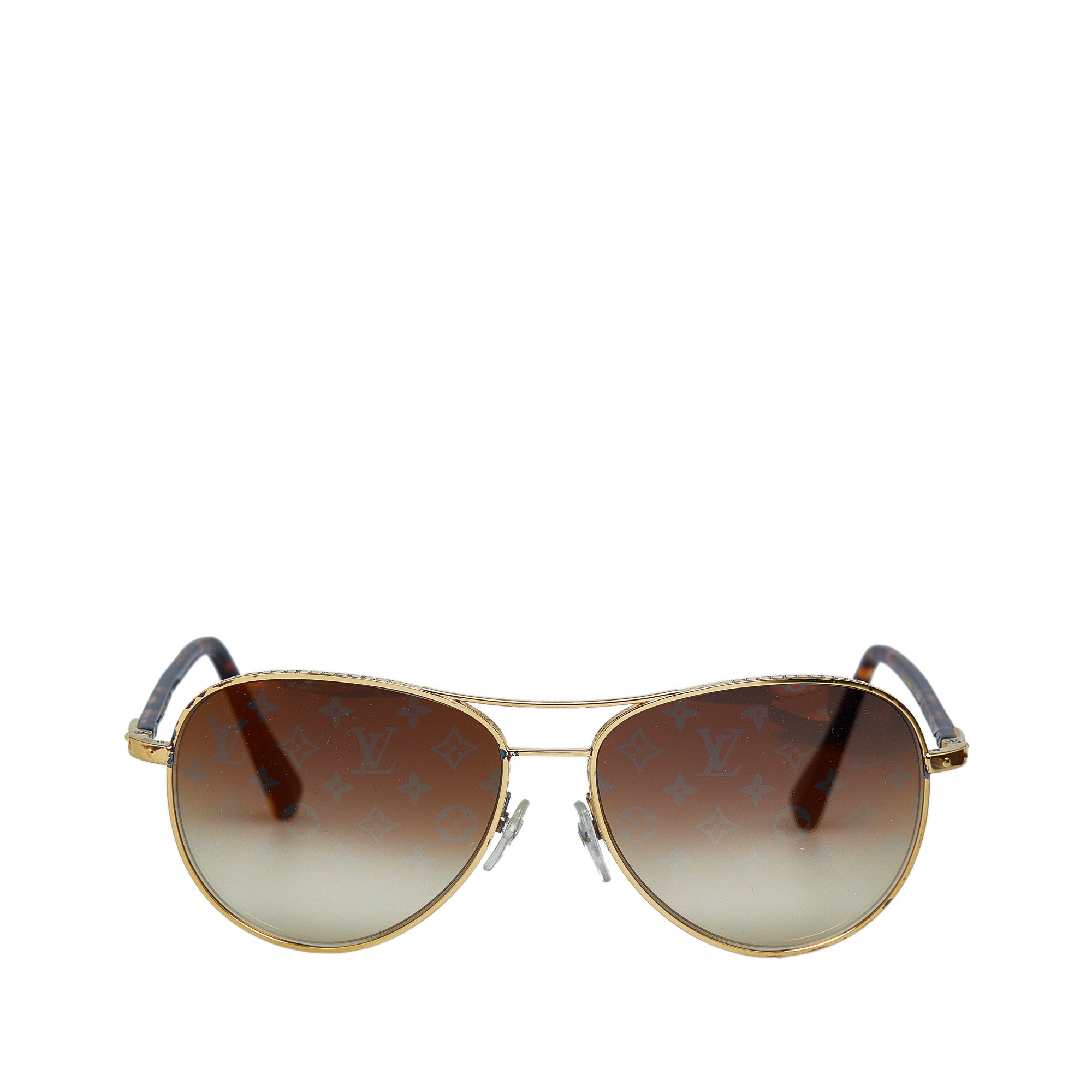 Louis Vuitton, Accessories, Louis Vuitton Cyclone Metal Sunglasses Silver  S0