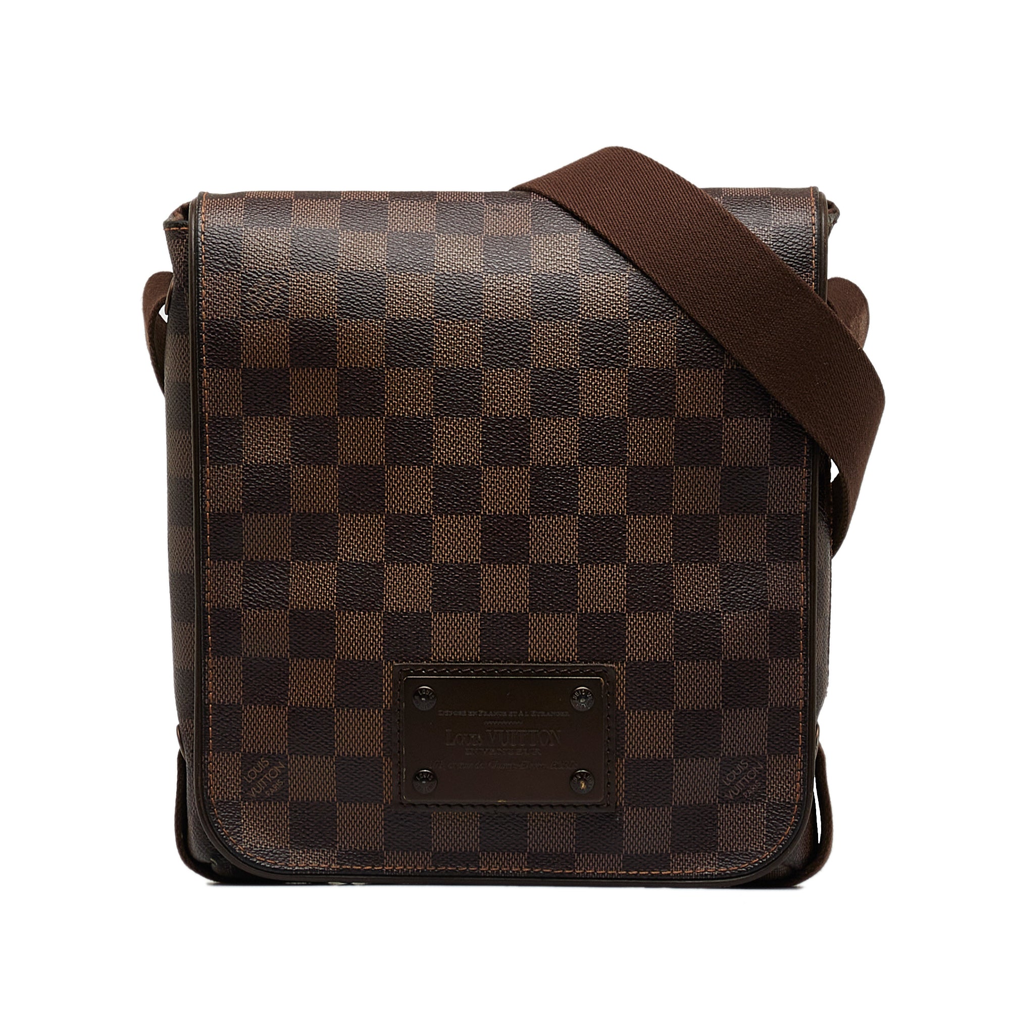 Louis Vuitton, Bags, Louis Vuitton Damier Ebene Brooklyn Mm Messenger Bag