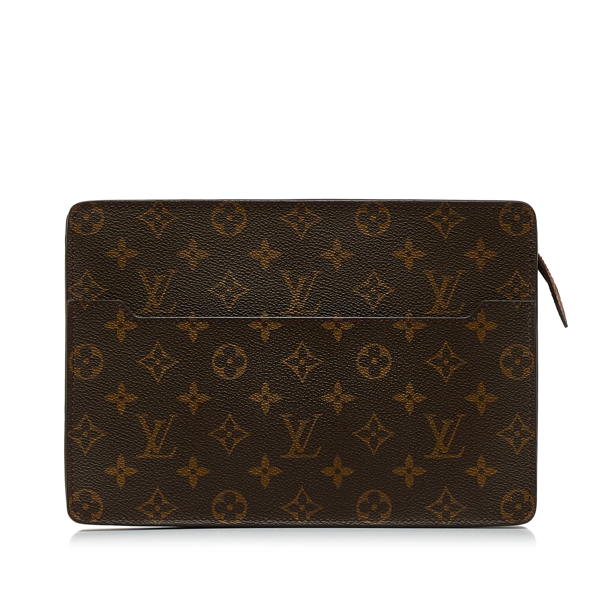 Louis Vuitton - Authenticated Pochette Accessoire Clutch Bag - Cloth Brown for Women, Never Worn, with Tag