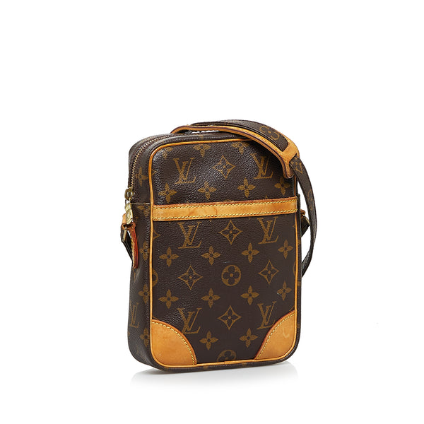Brown Louis Vuitton Monogram Danube Crossbody Bag