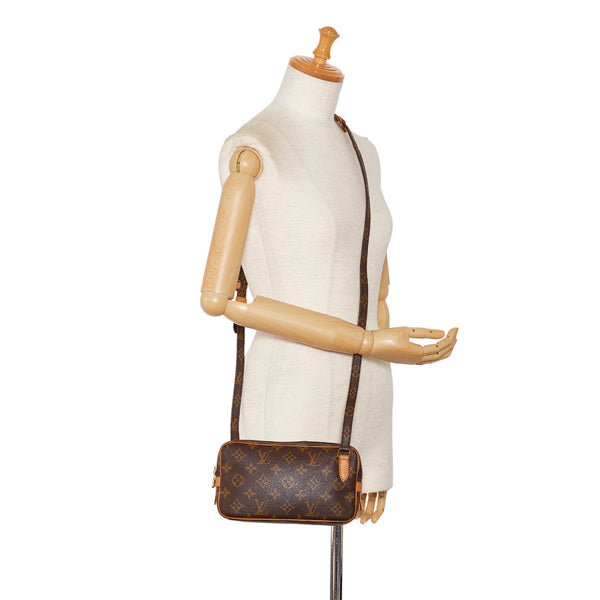Authentic Louis Vuitton Marly Bandouliere Monogram Crossbody 