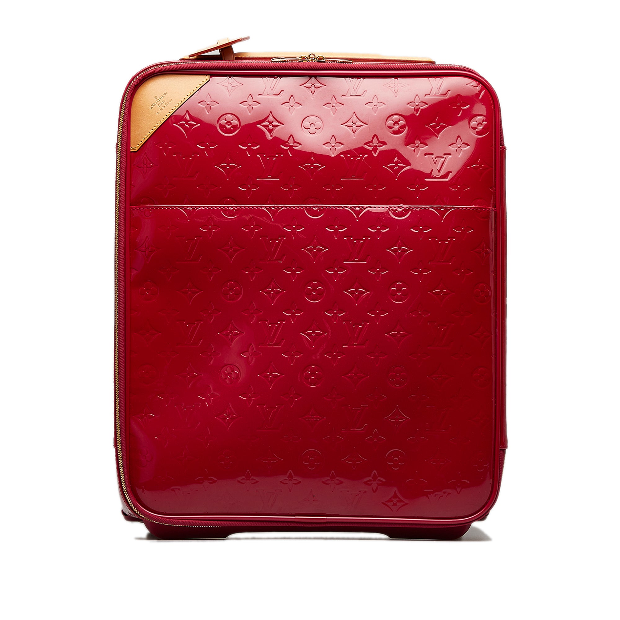Louis Vuitton Red Monogram Vernis Summit Drive Bag Louis Vuitton
