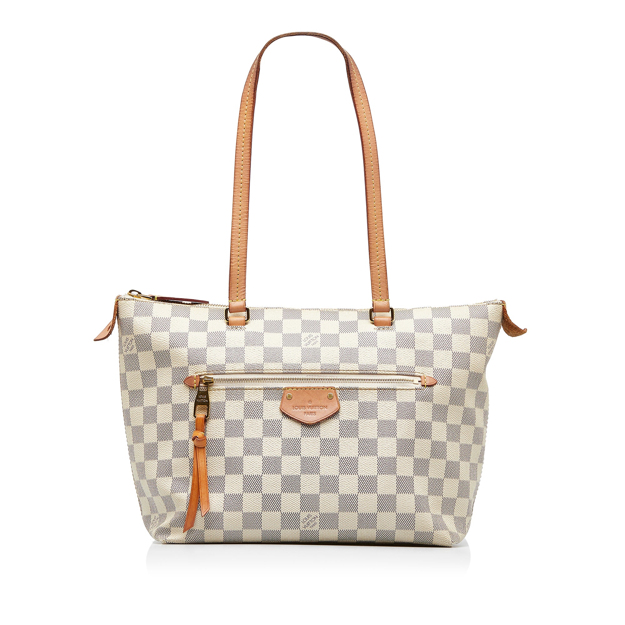 Louis Vuitton Damier Azur Iena MM - White Totes, Handbags