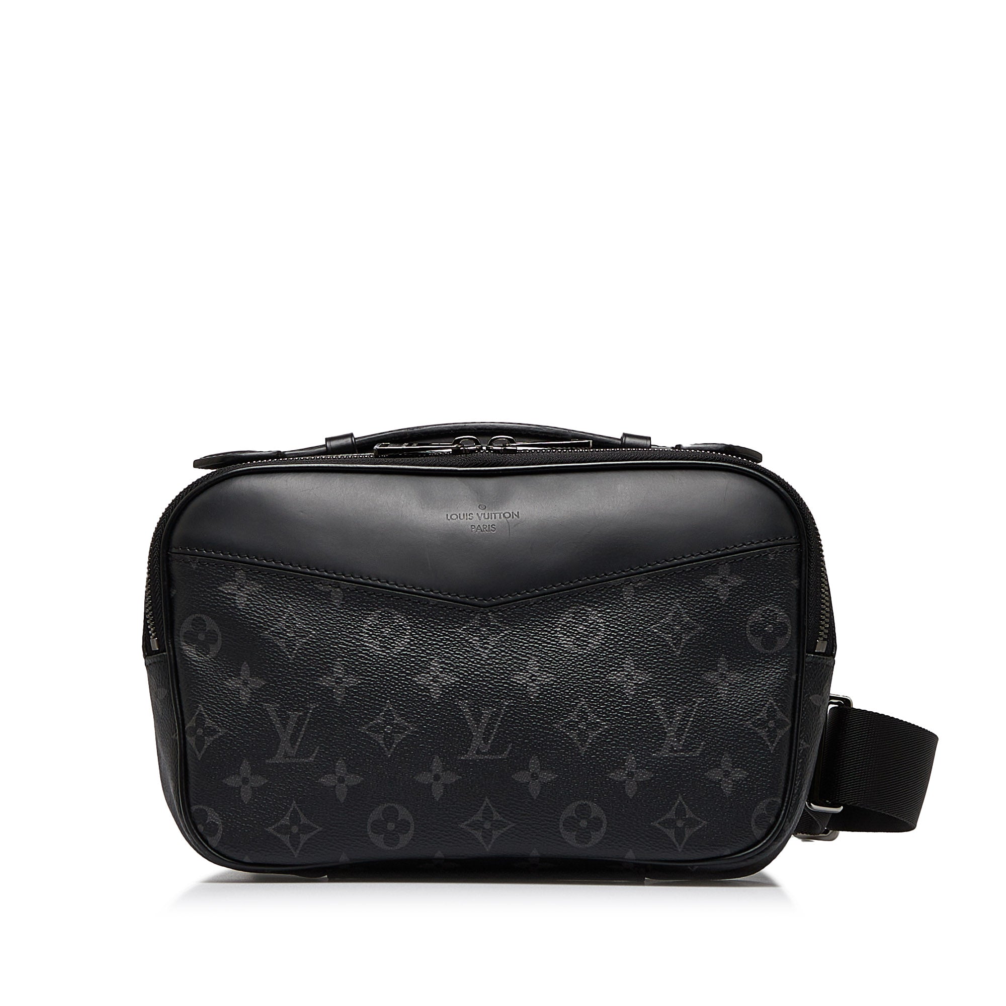 Black Louis Vuitton Monogram Eclipse Bumbag Belt Bag – Designer