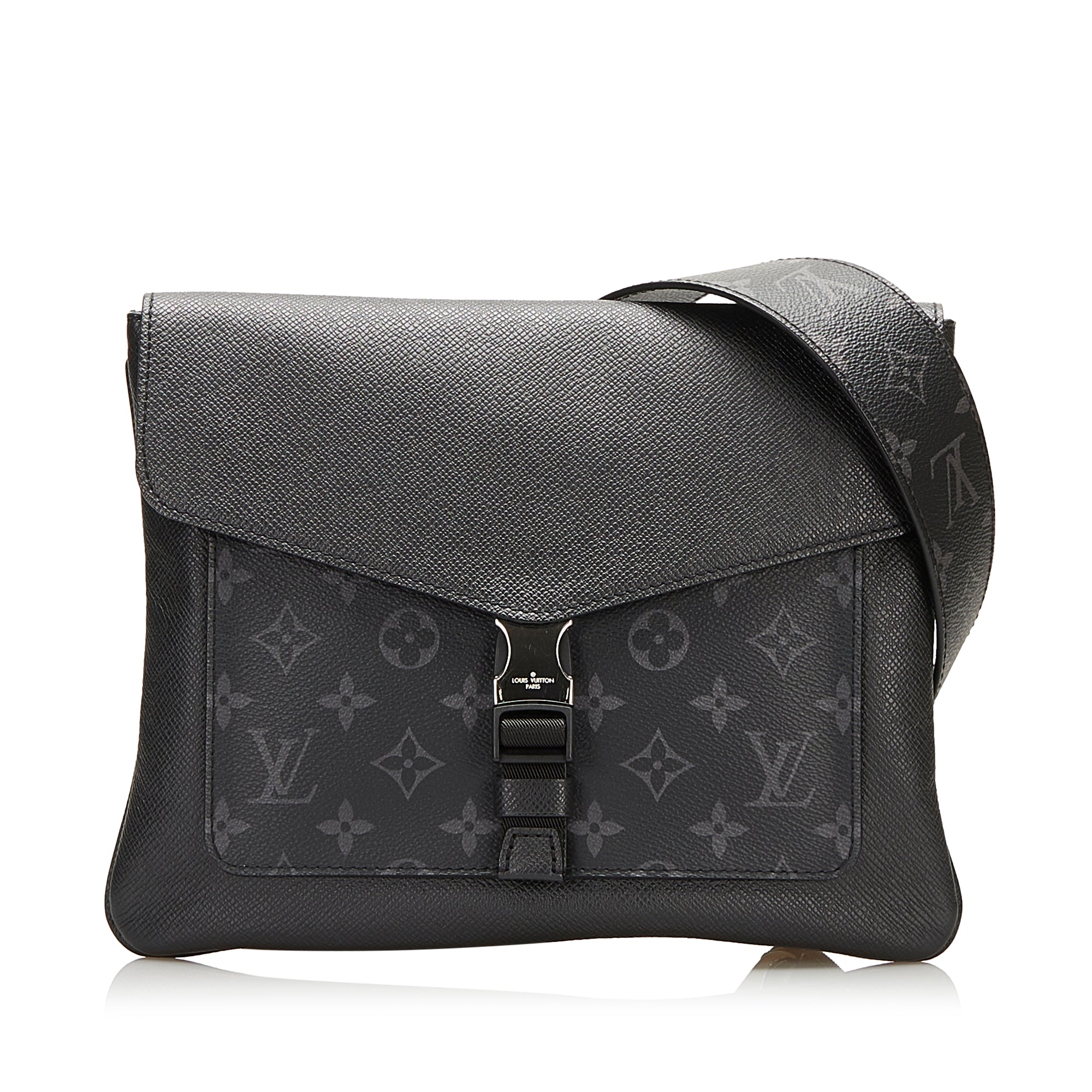 Louis Vuitton Outdoor Flap Messenger Bag Eclipse W/Certificate Of  Authenticity