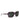 Black Tiffany Round Tinted Sunglasses - Designer Revival