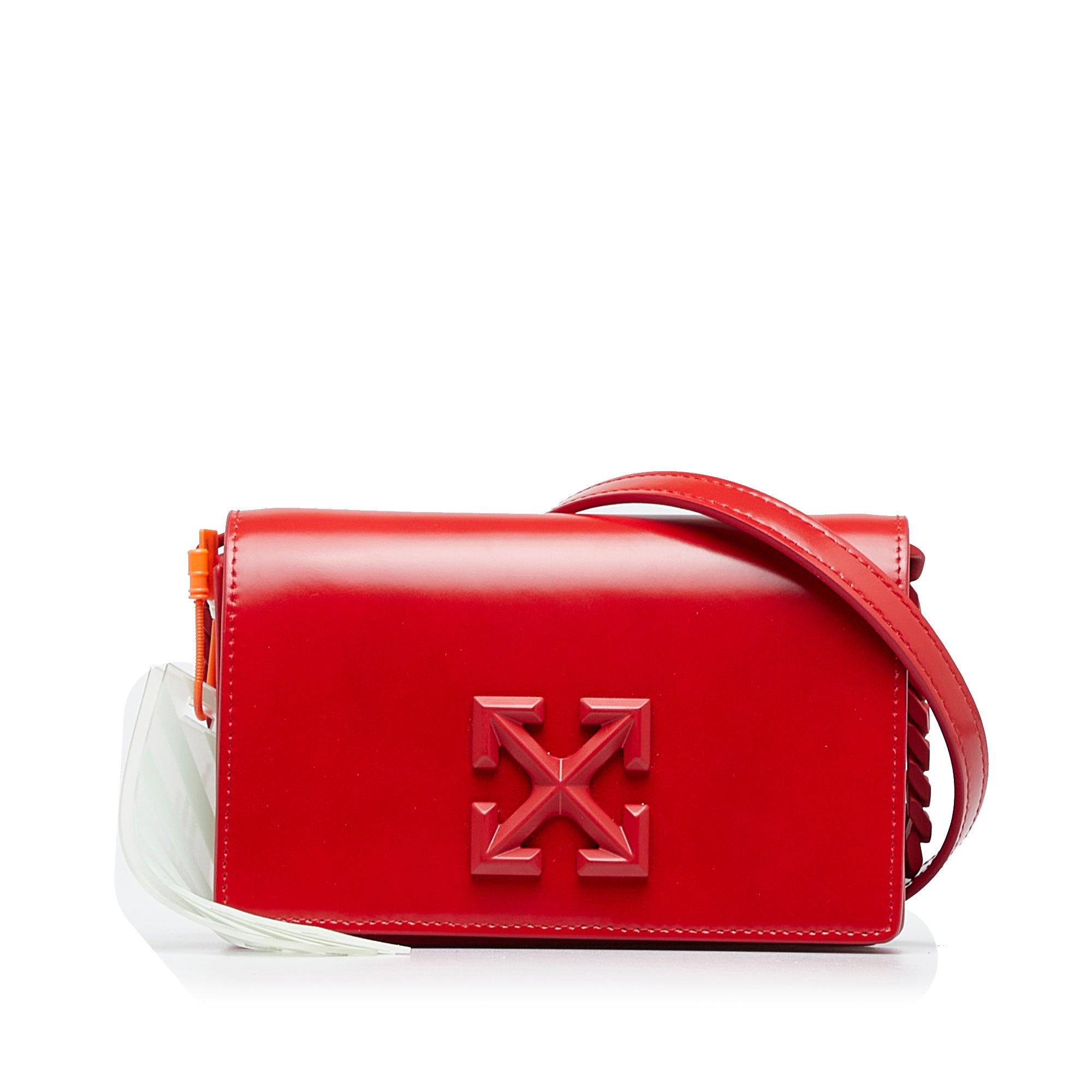 Red Off White Jitney 0.5 Crossbody Bag – Designer Revival