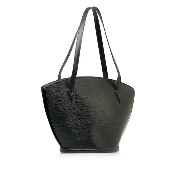 AmaflightschoolShops Revival, Black Louis Vuitton Epi Saint Jacques GM  Long Strap Shoulder Bag