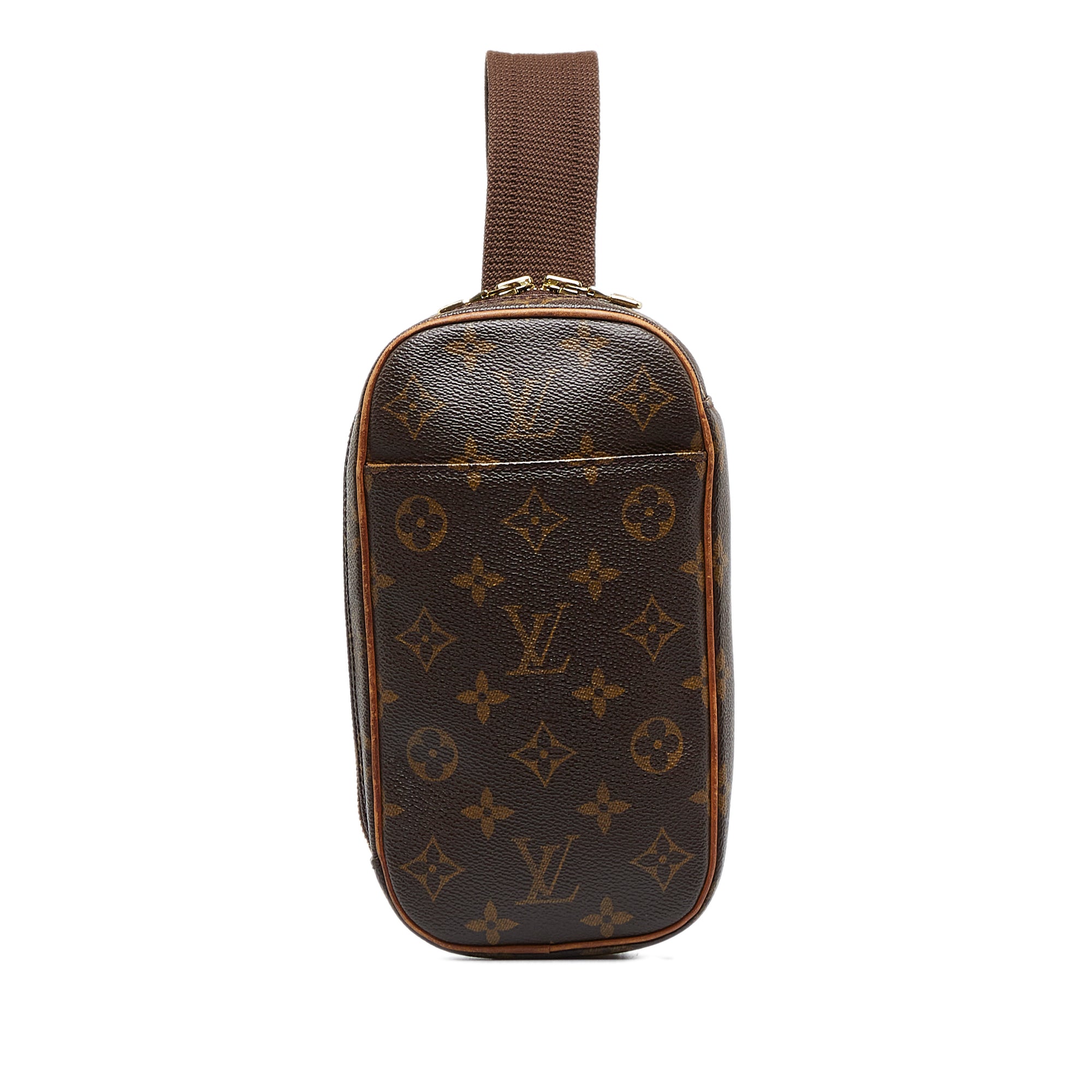 Shop for Louis Vuitton Monogram Canvas Leather Gange Crossbody / Waist Bag  - Shipped from USA