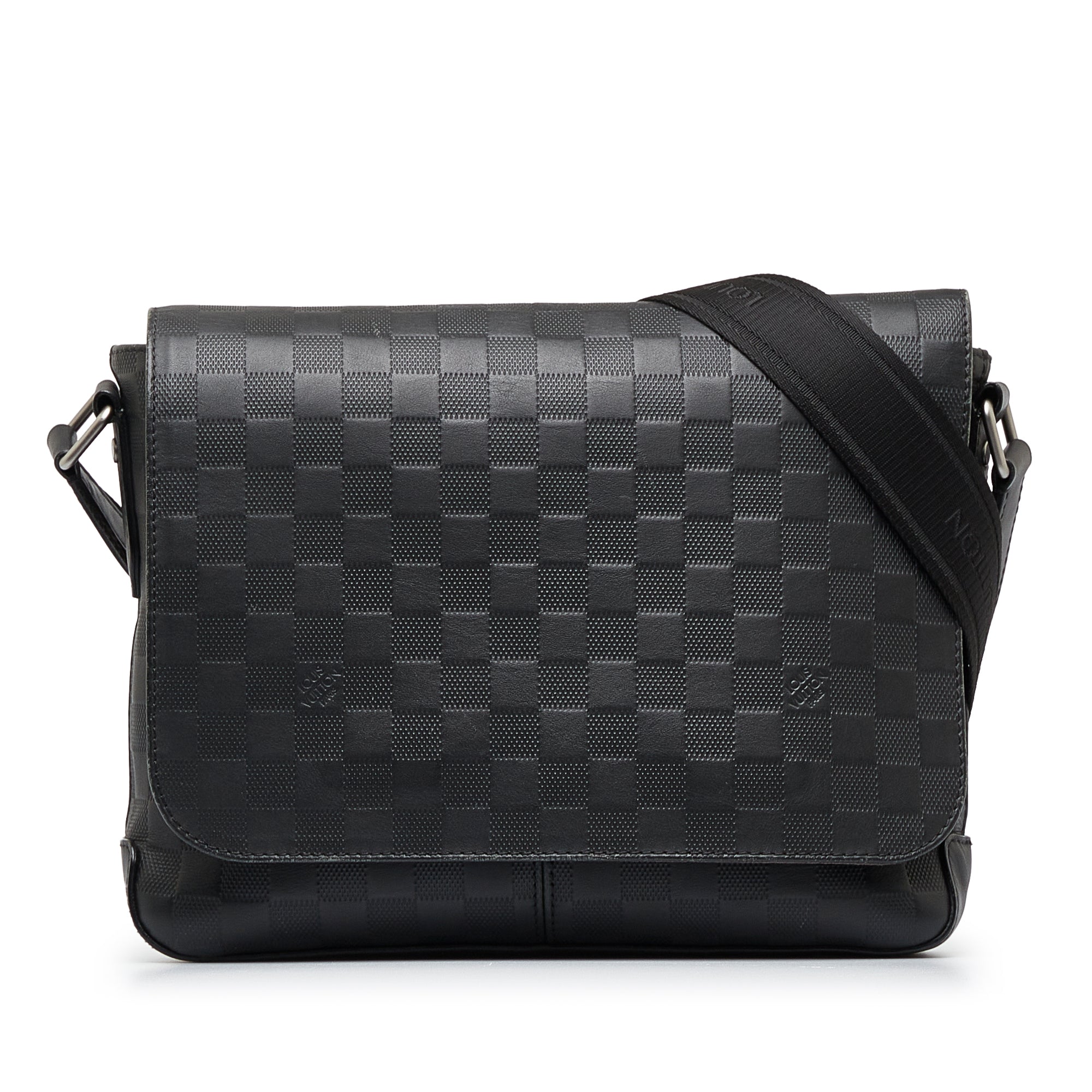 Louis Vuitton - District PM Messenger Bag - Leather - Black - Men - Luxury