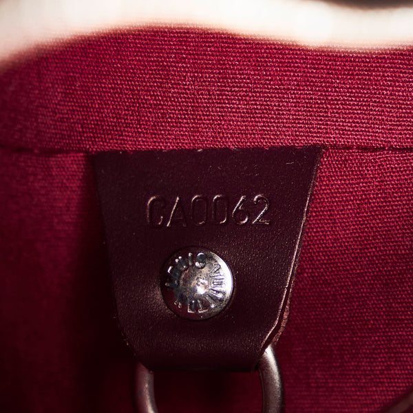 Louis Vuitton Purple Monogram Mat Alston Shoulder Bag Louis Vuitton