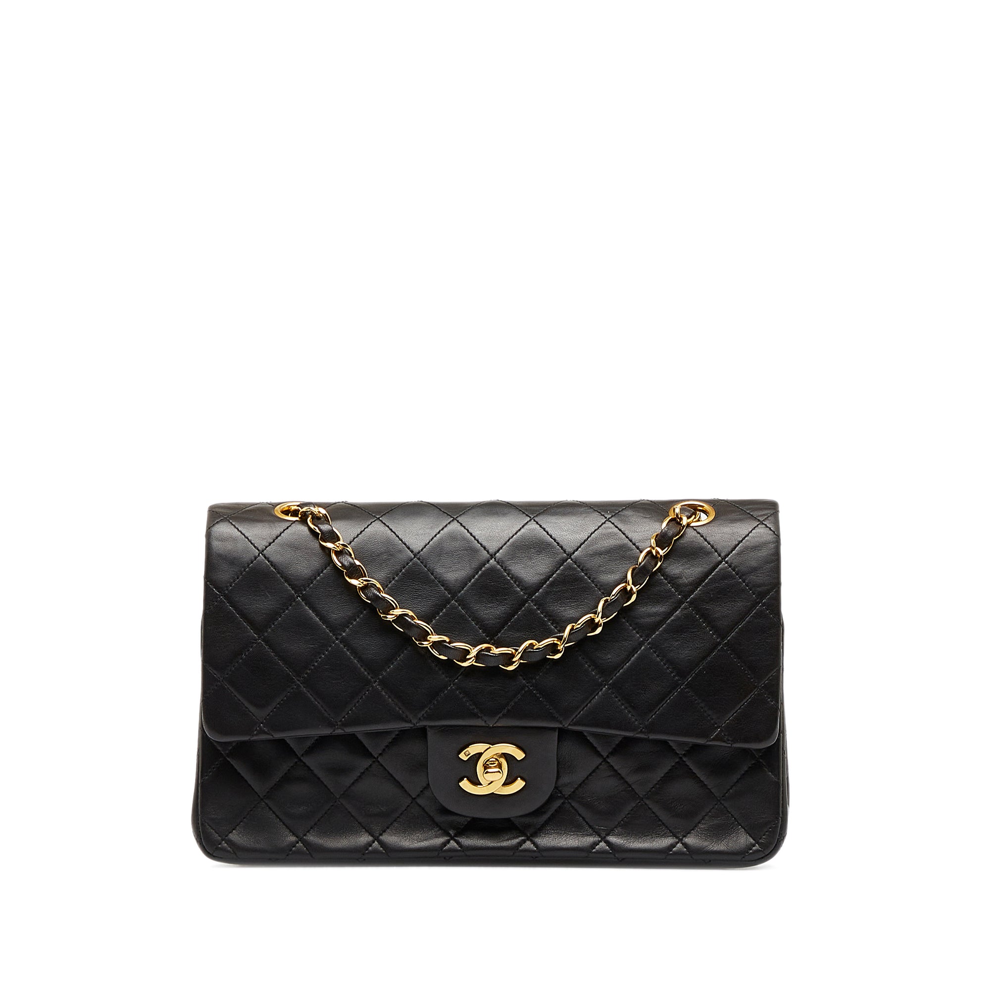 Chanel Vintage Chanel Boston Speedy Black Caviar Leather Hand Bag
