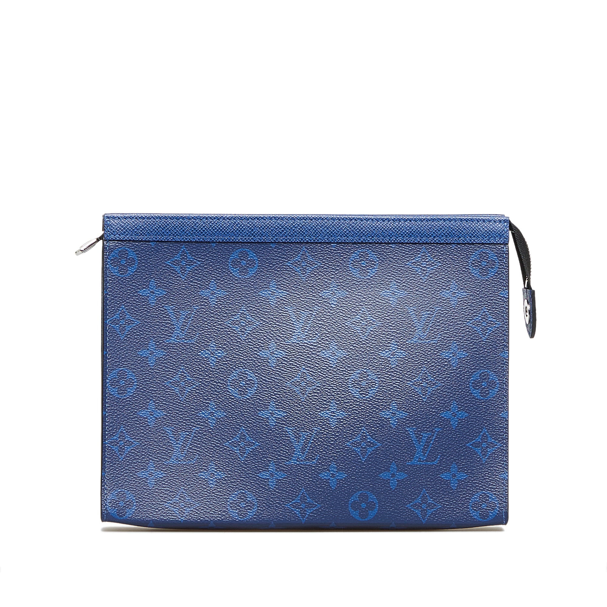 Blue Louis Vuitton Monogram Taigarama Pochette Voyage MM Clutch Bag –  Designer Revival