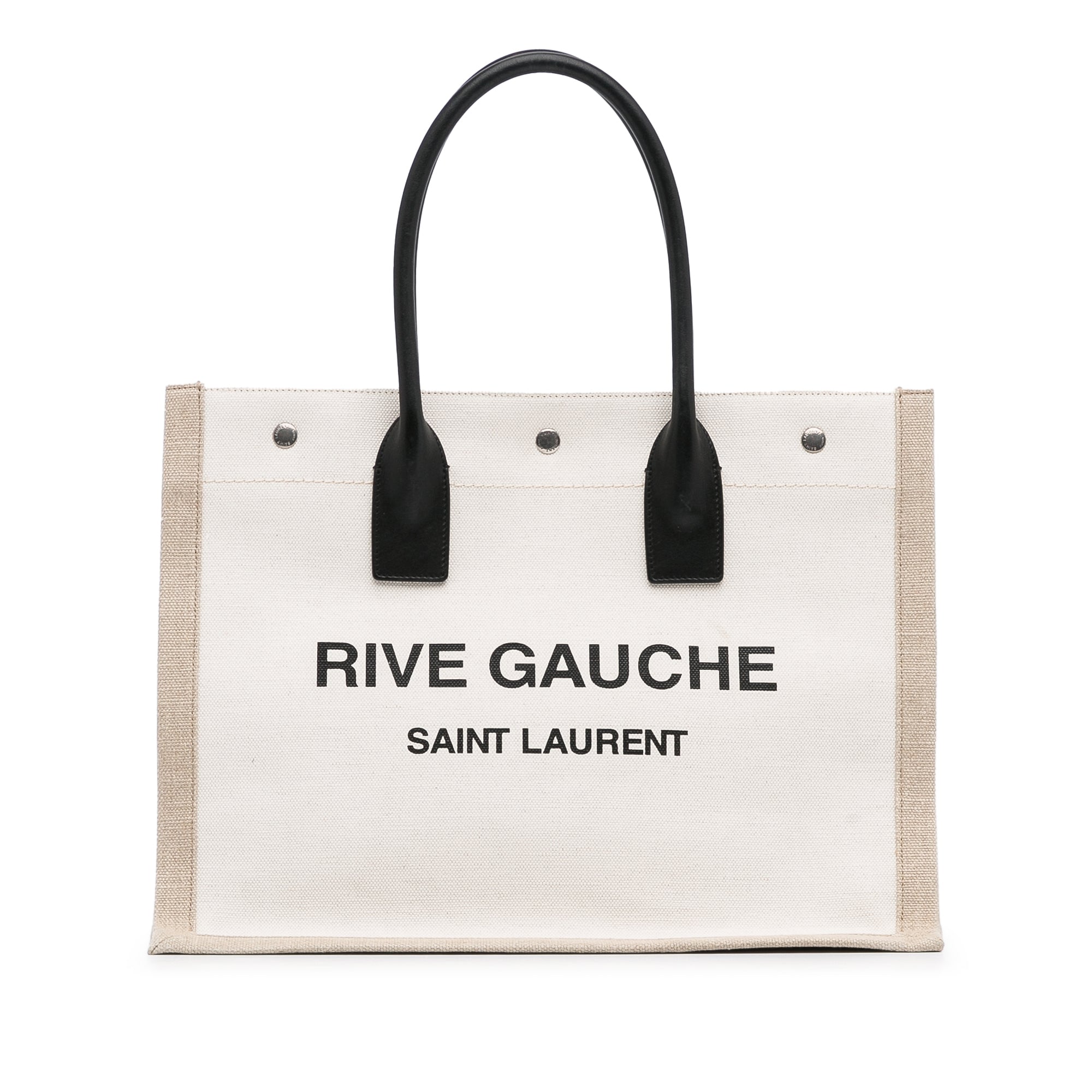 Saint Laurent 'rive Gauche' Tote Bag in Brown