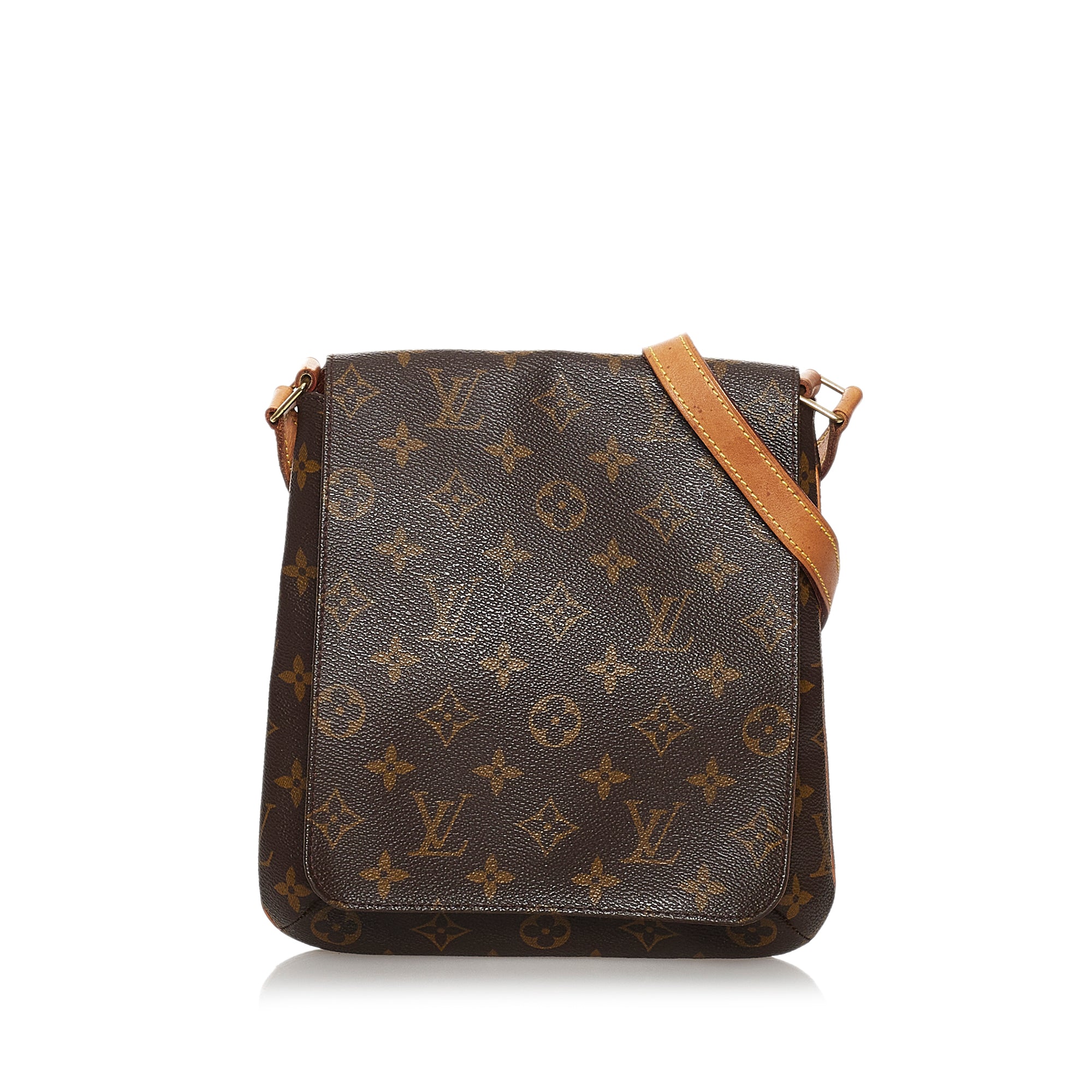 Brown Louis Vuitton Monogram PM Musette Salsa Short Strap Shoulder Bag