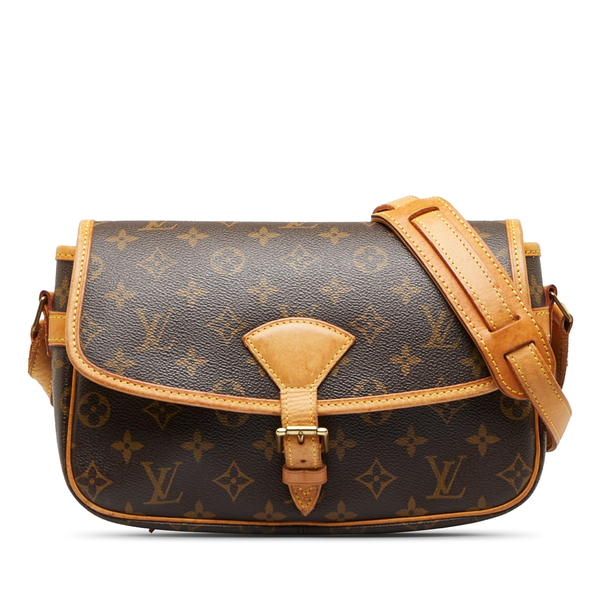 Brown Louis Vuitton Monogram Sologne Crossbody Bag – AmaflightschoolShops  Revival