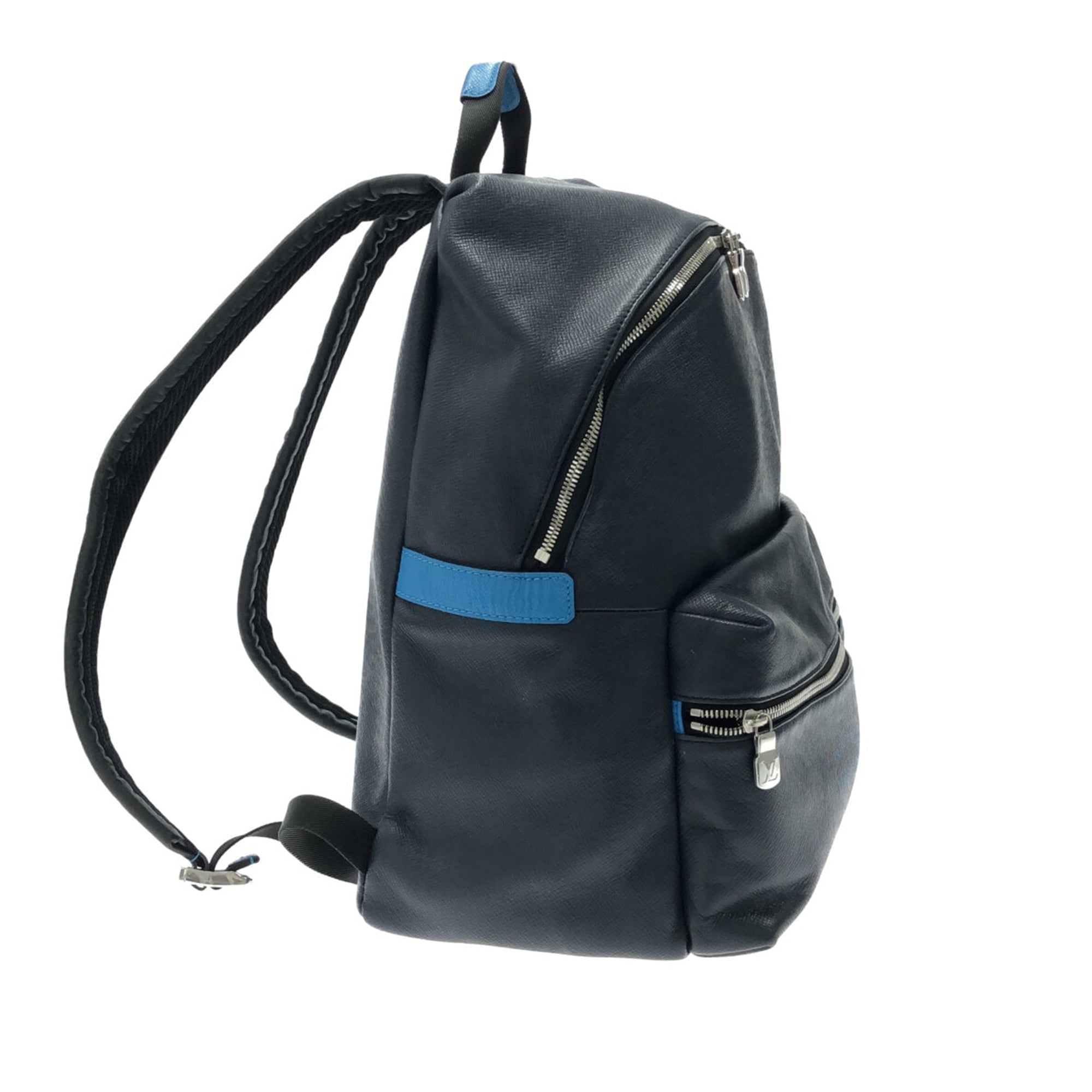Louis Vuitton, Bags, Louis Vuitton Articles De Voyage Discovery Backpack  Taiga Leather Pm Black