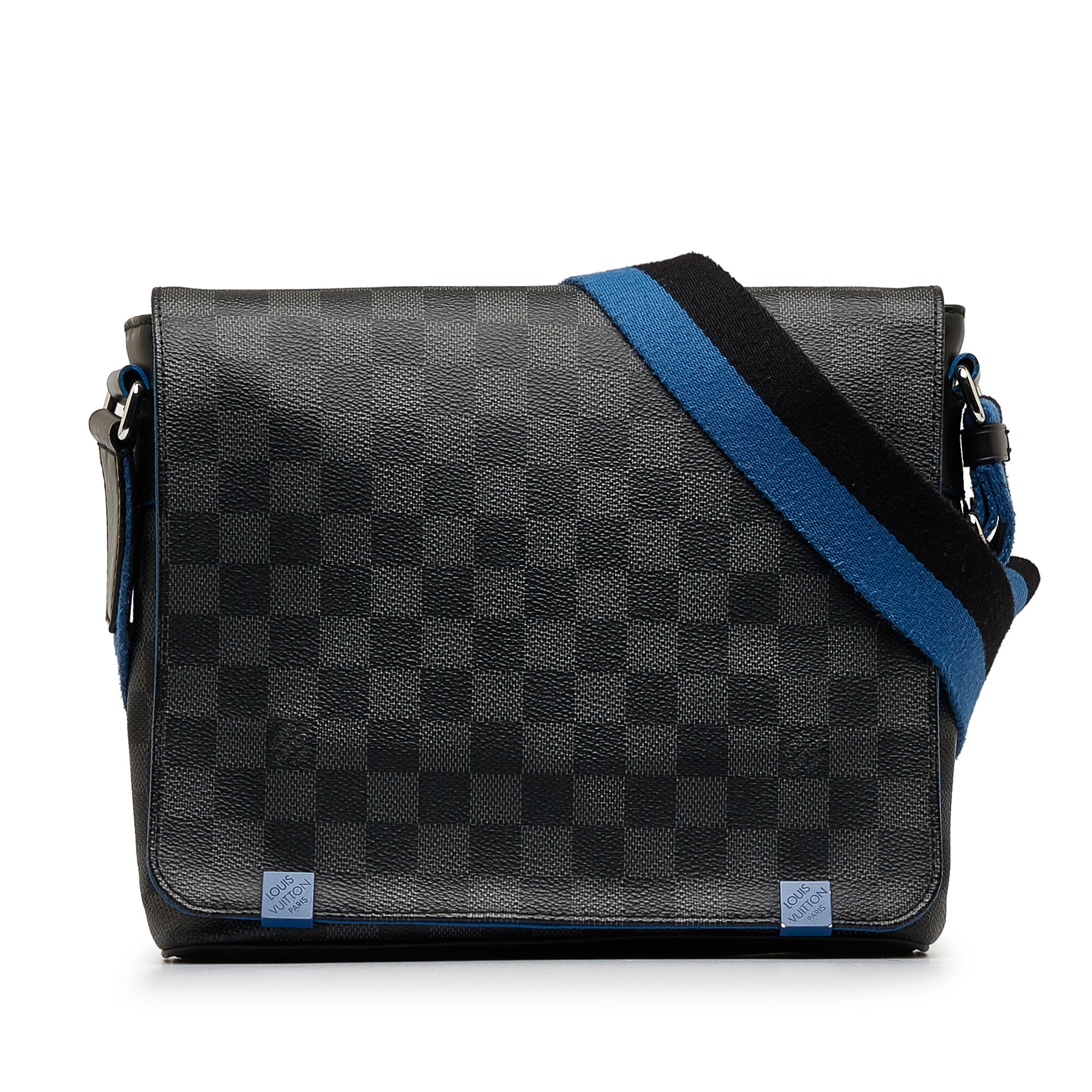 Black Louis Vuitton Damier Graphite District NM PM Crossbody Bag – Designer  Revival