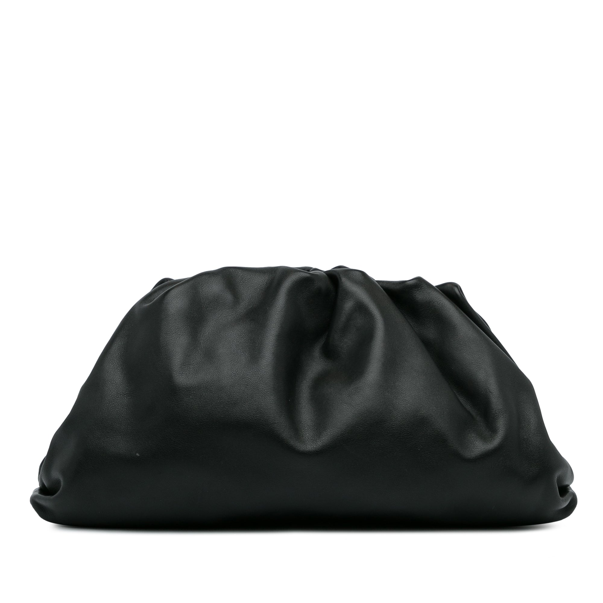 Black Bottega Veneta The Pouch Clutch – Designer Revival