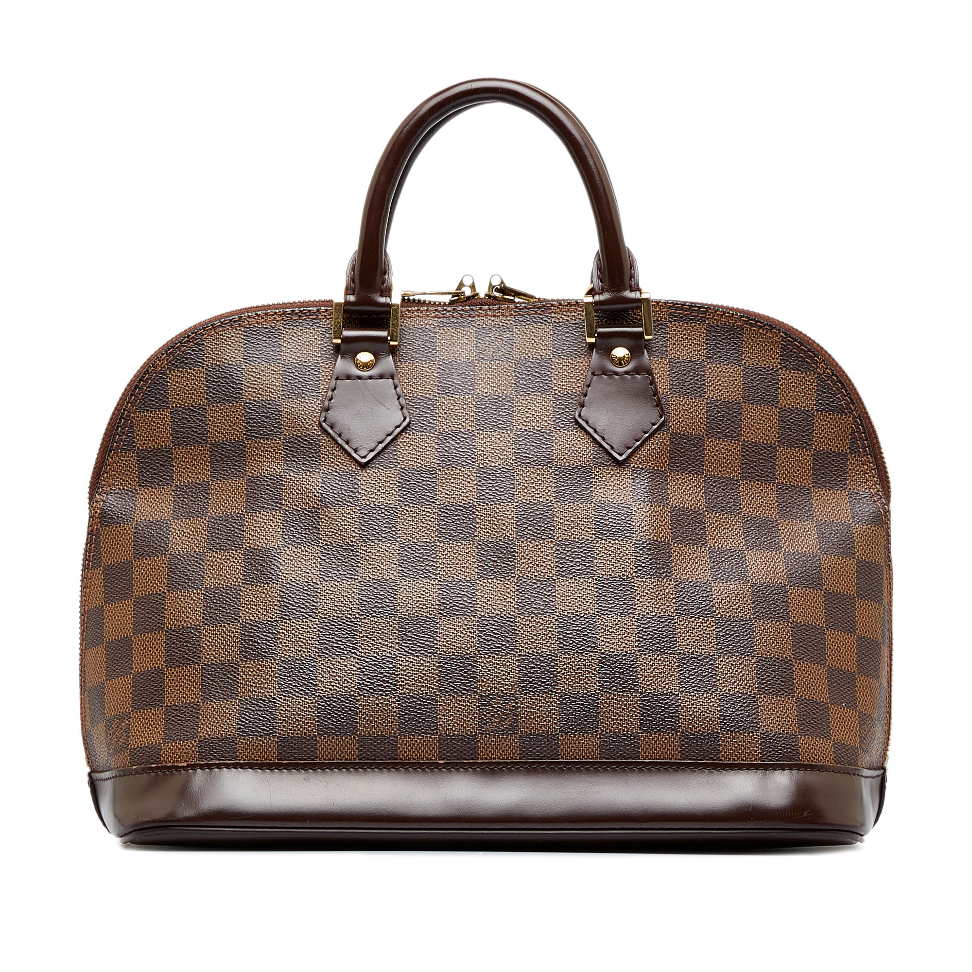 Louis Vuitton Alma BB Damier Ebene Shoulder Bag