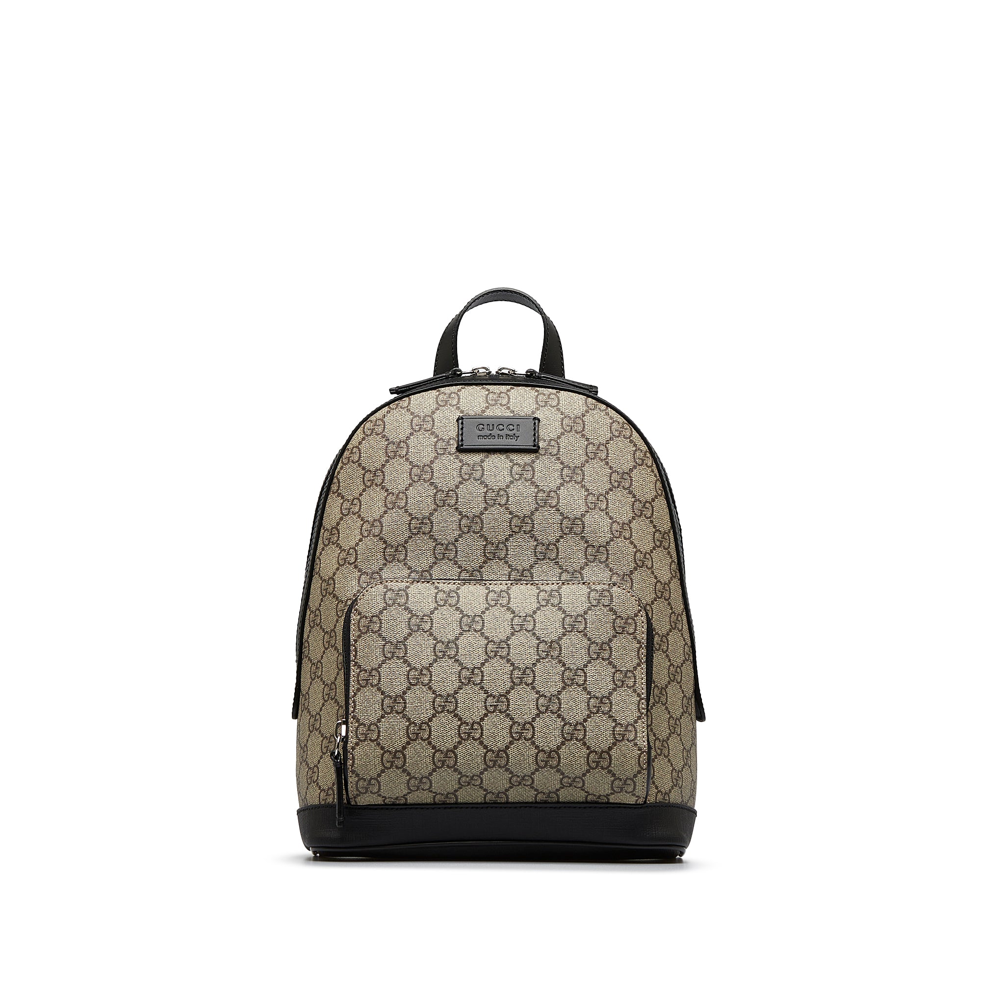 GG Supreme Backpack in Black - Gucci