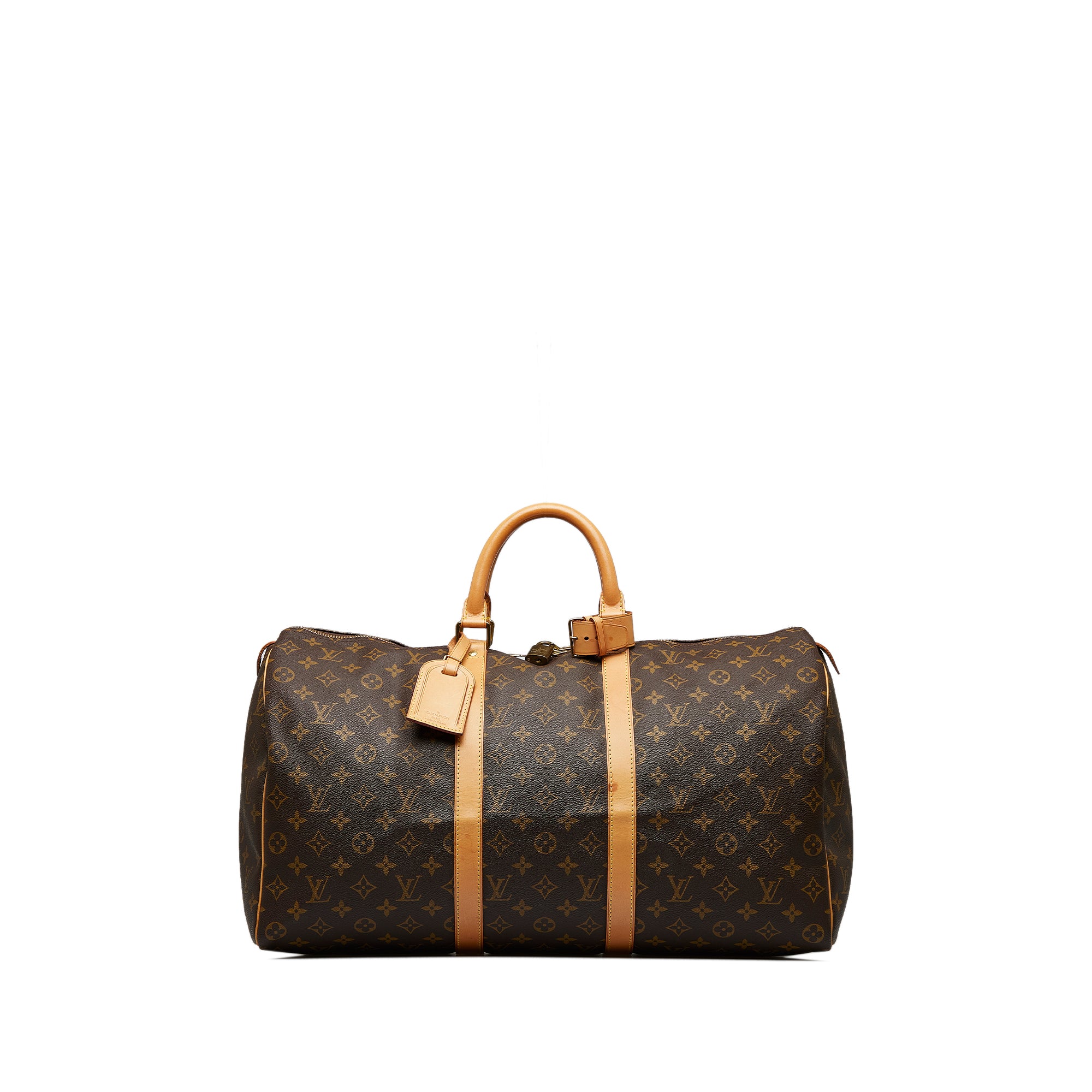 Keepall Vintage 45 bag in brown monogram canvas Louis Vuitton