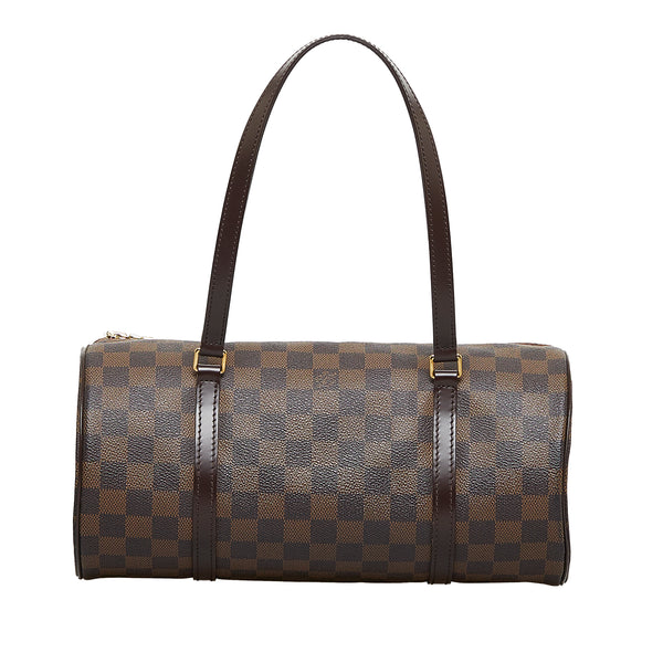Brown Louis Vuitton Damier Ebene Papillon Handbag