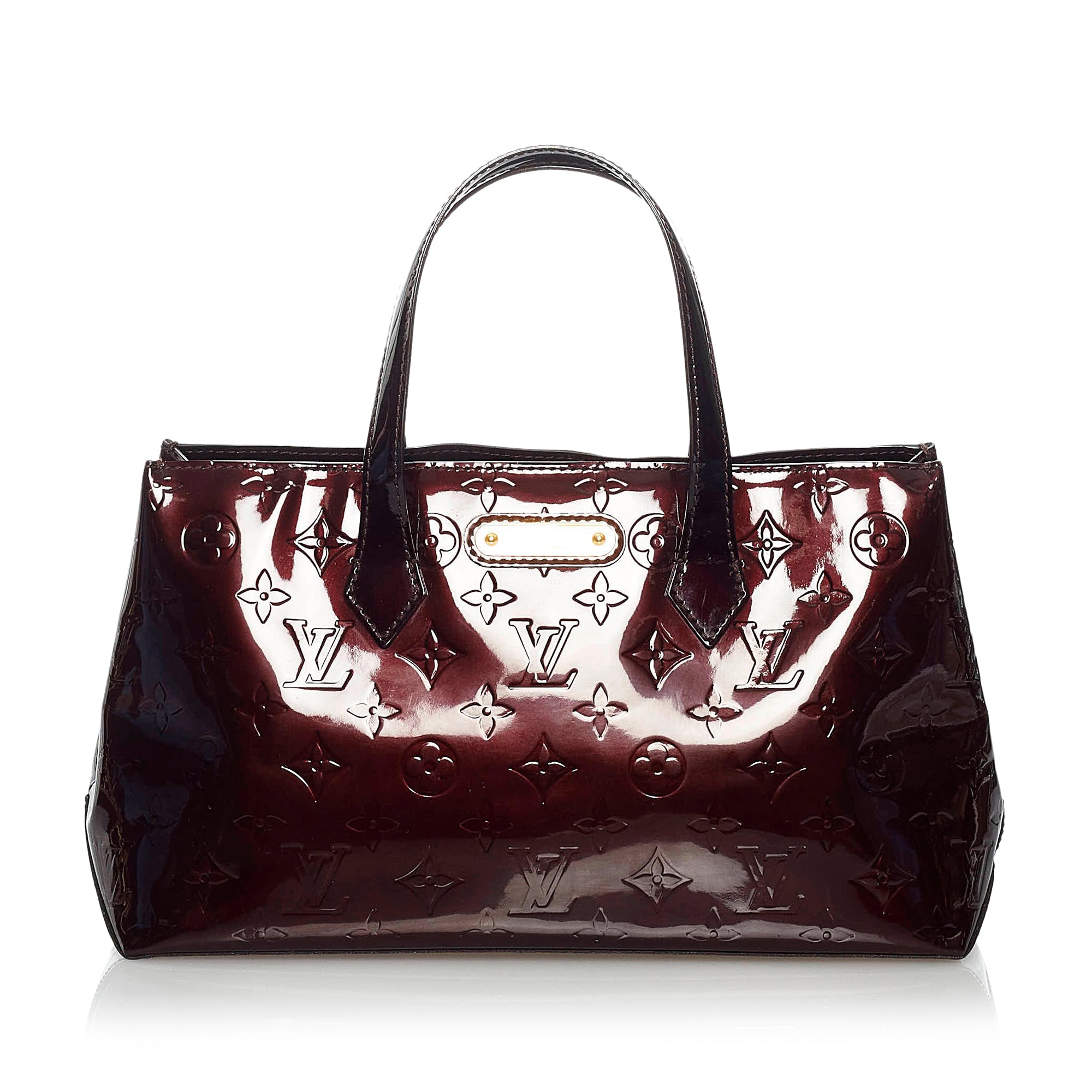 Purple Louis Vuitton Vernis Wilshire PM Handbag – Designer Revival