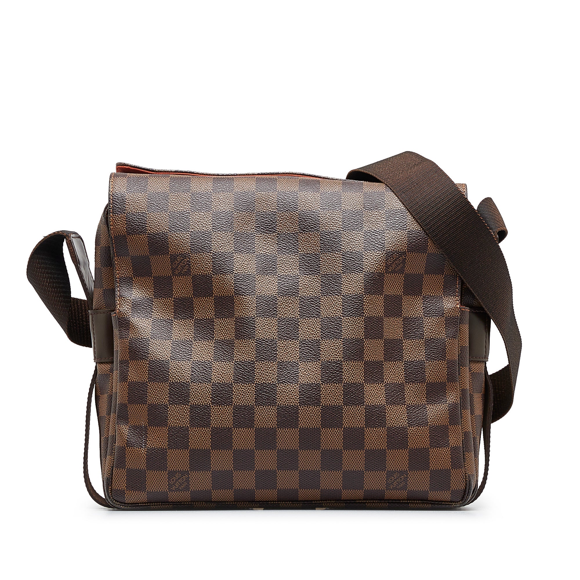 Louis Vuitton Brown Damier Ebene Canvas Naviglio Messenger Bag For