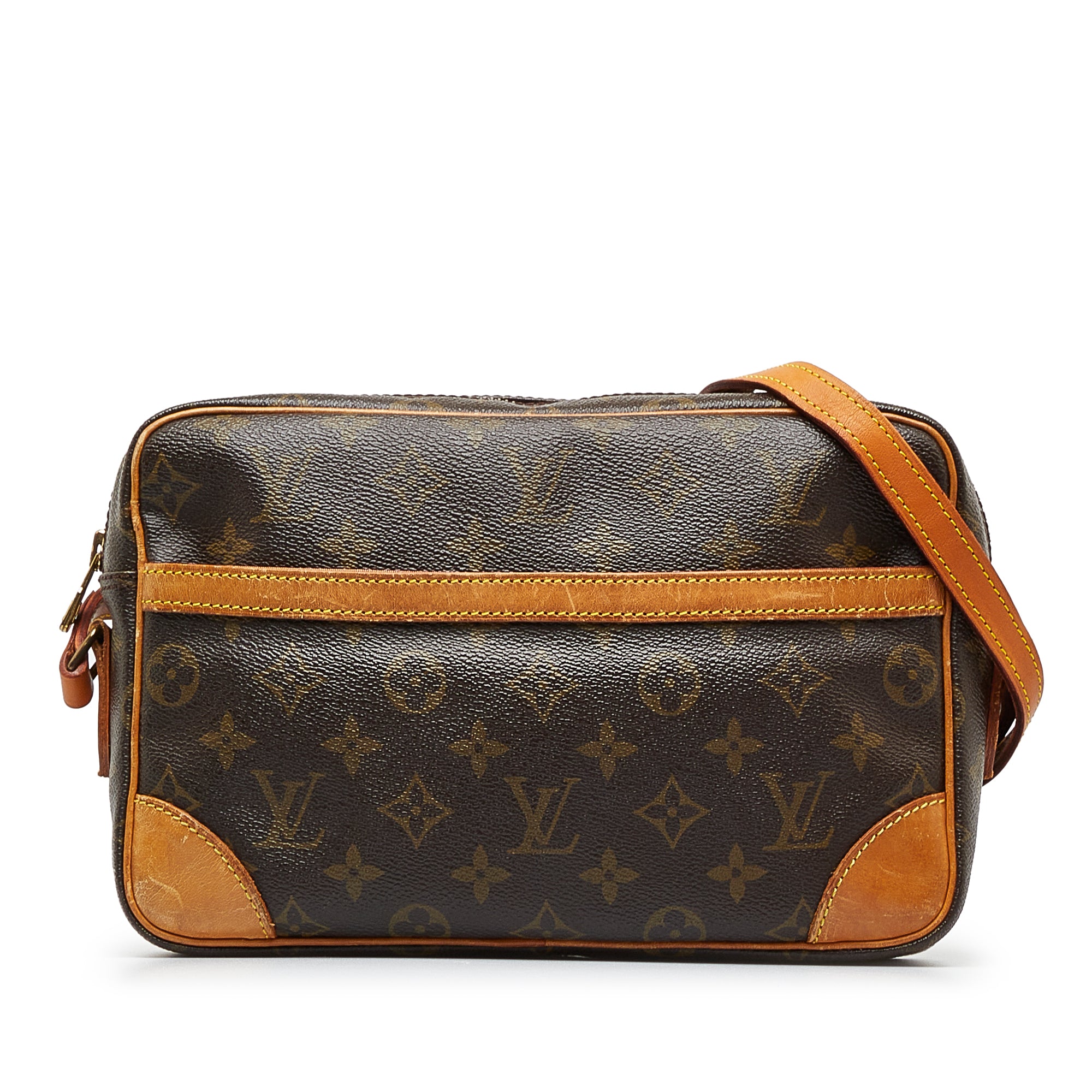 Louis Vuitton Vintage Brown Monogram Trocadero 27 Crossbody Bag, Best  Price and Reviews