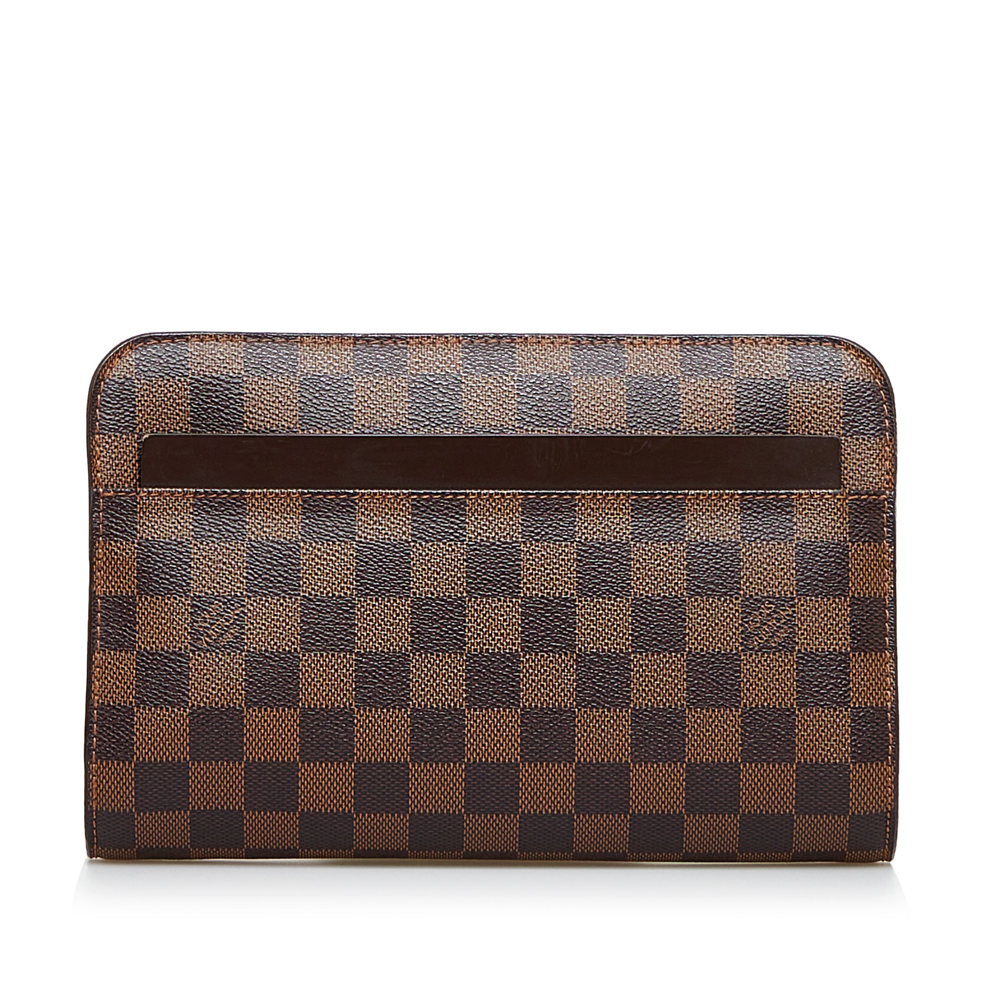 Louis Vuitton Lv Clutch Bag Sacspo Brown