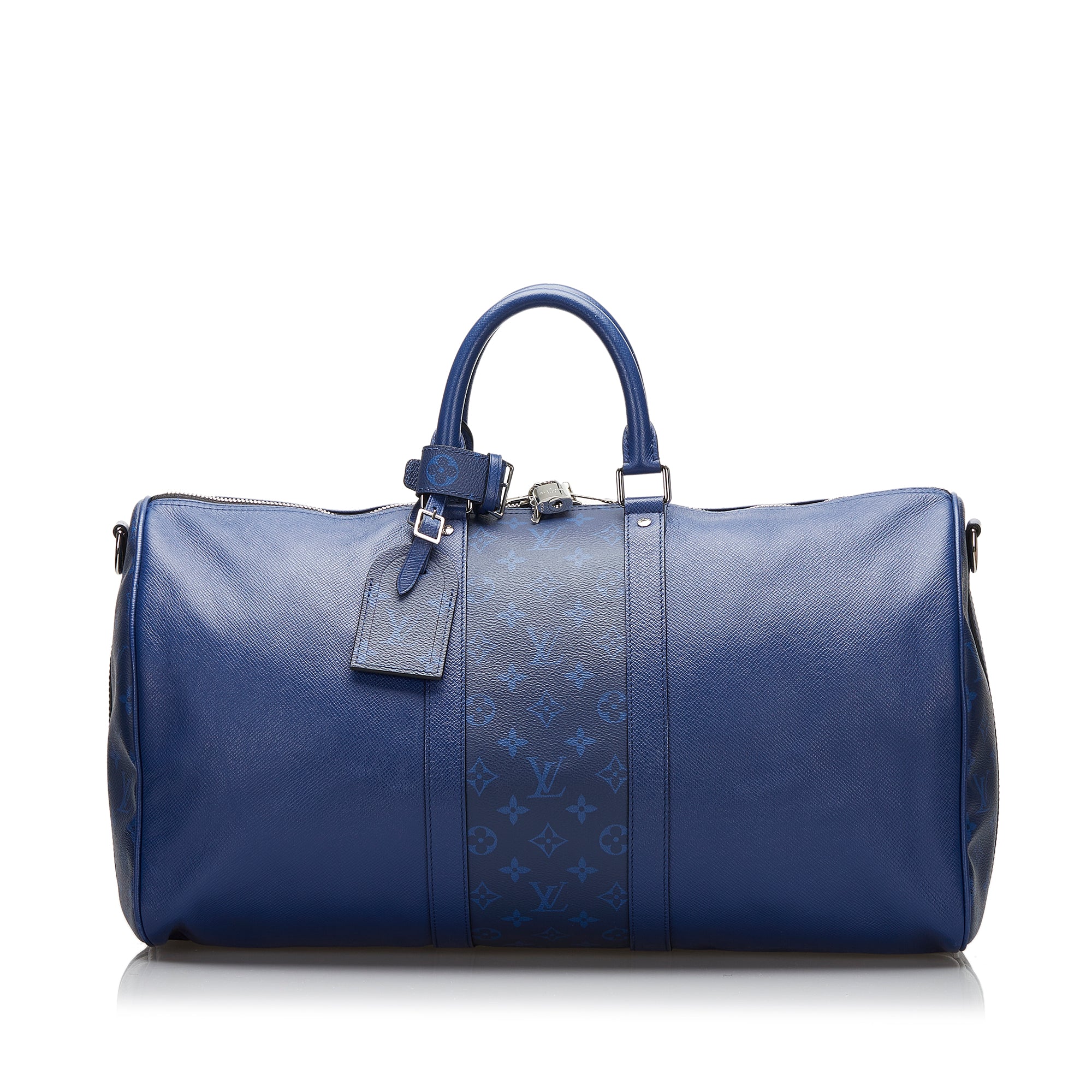 Louis Vuitton Monogram Glaze Keepall Bandouliere 50 Duffel Bag – Luxuria &  Co.