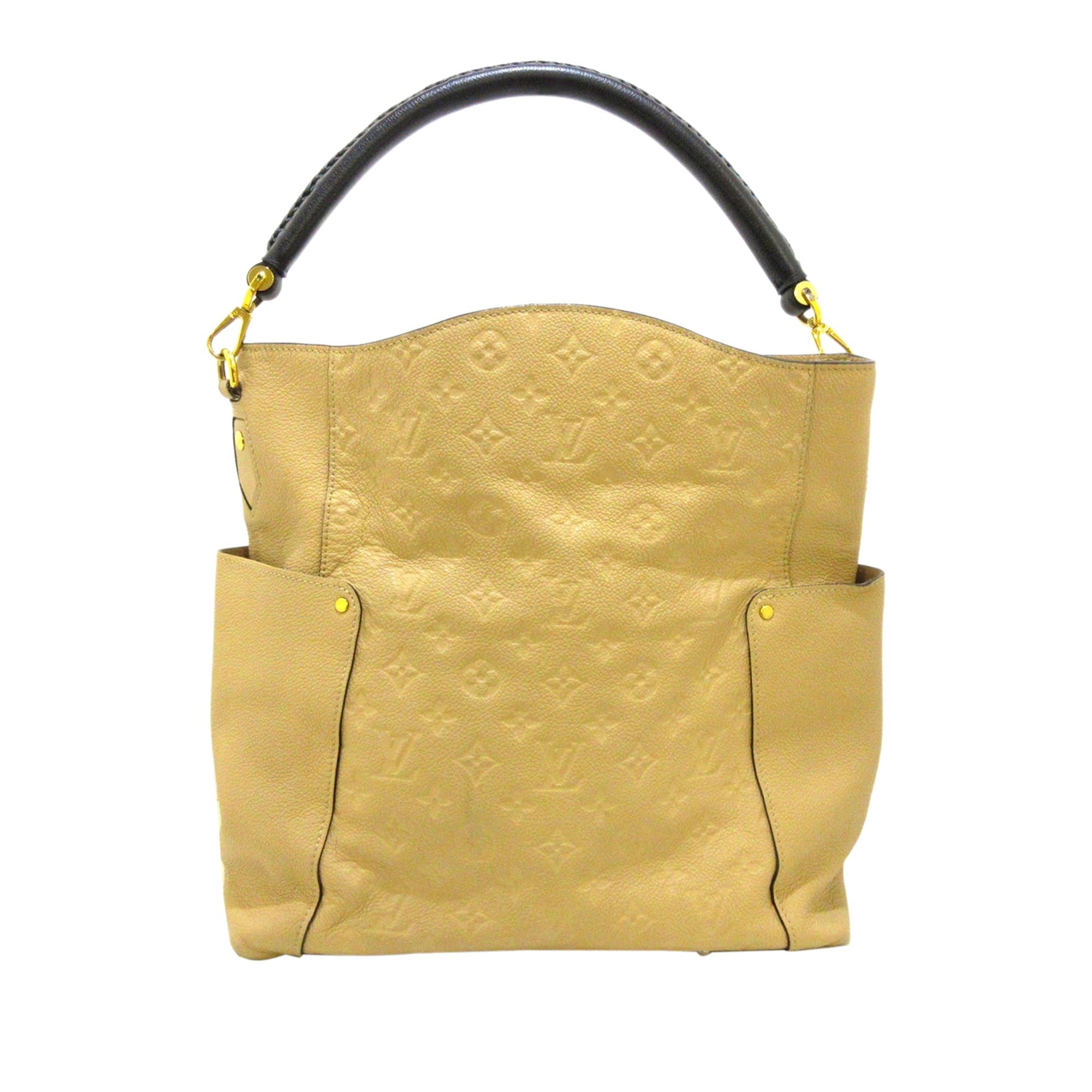 Tan Louis Vuitton Monogram Mat Malden Business Bag