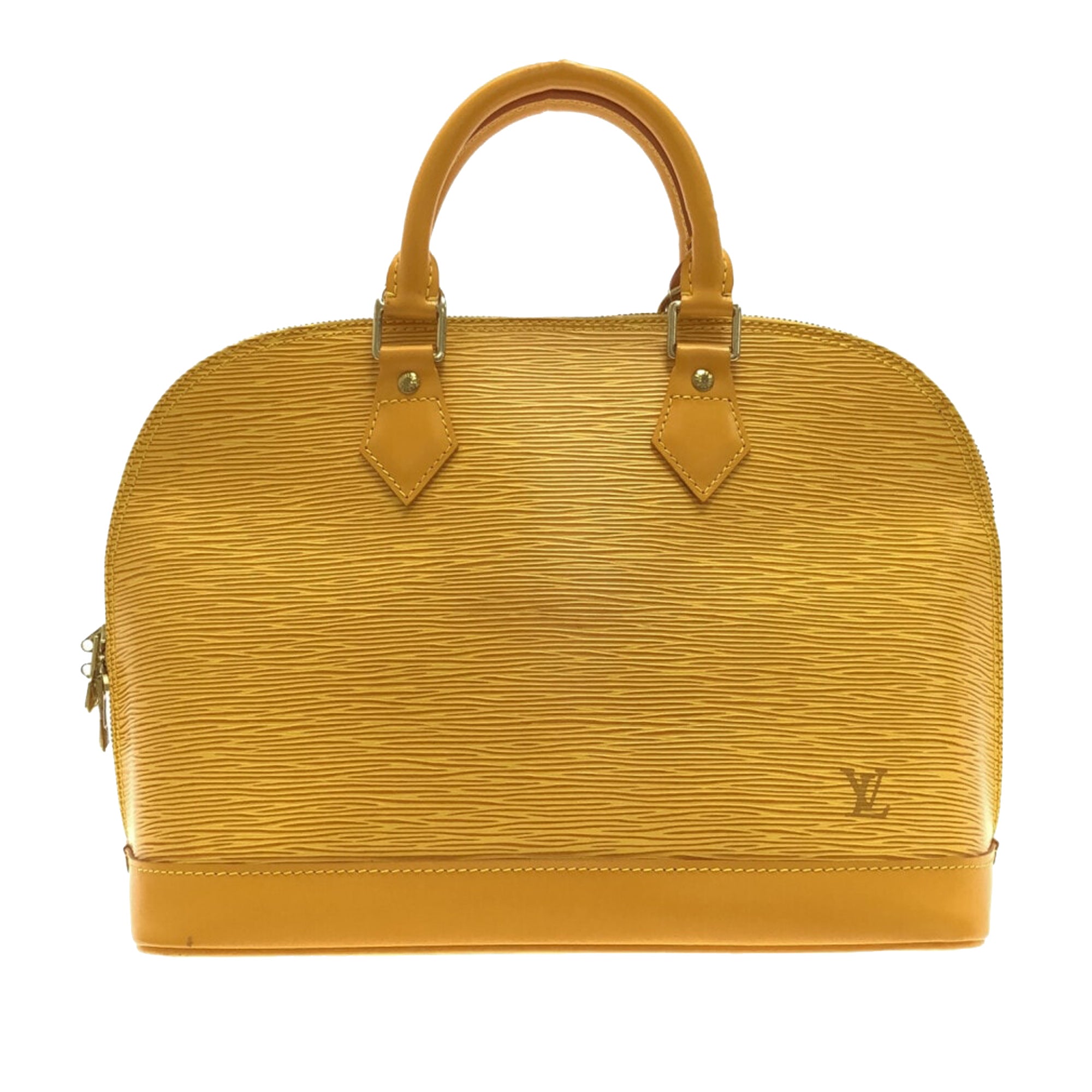 Yellow Louis Vuitton Epi Alma PM Satchel – Designer Revival